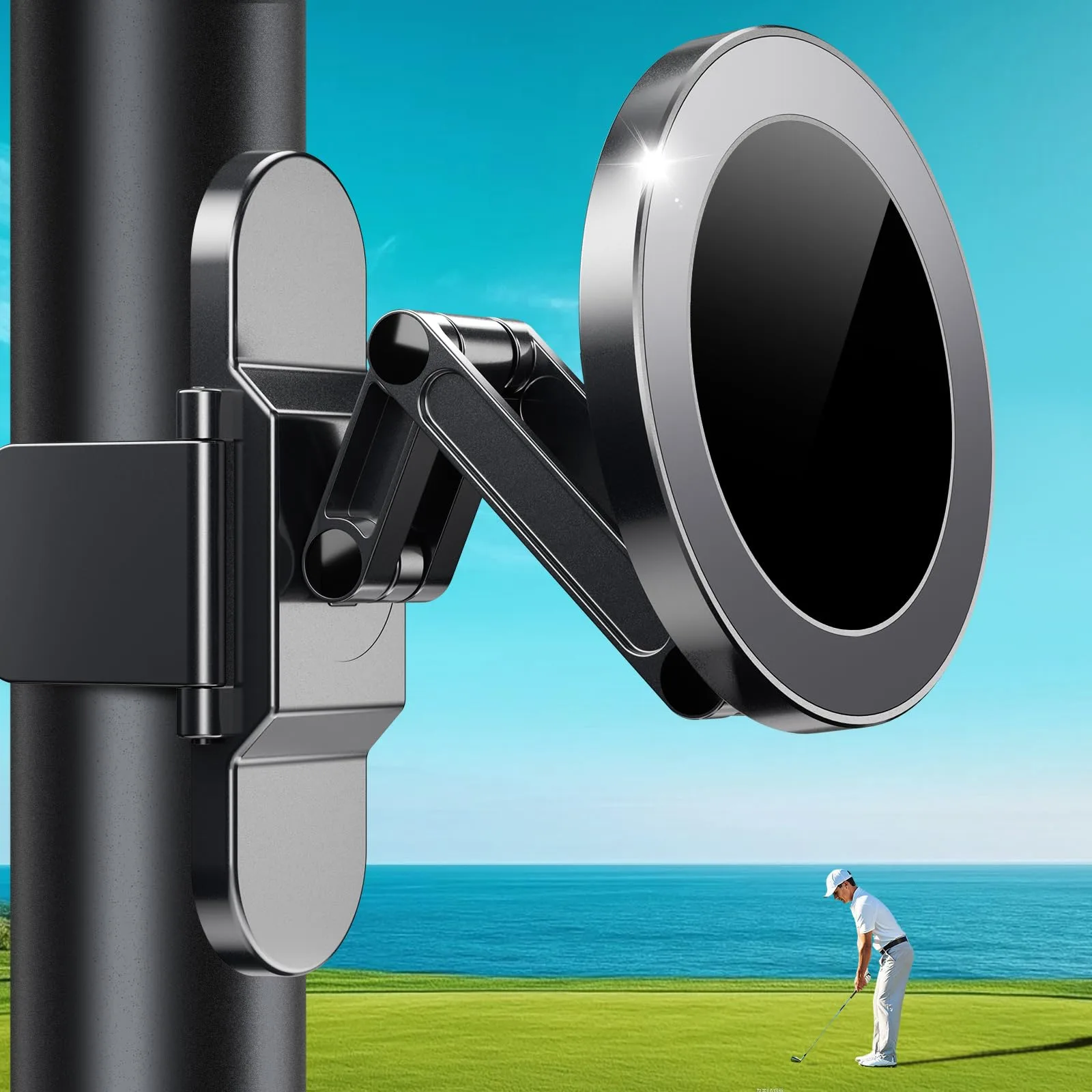 Shintrend Magnetic Golf Cart Phone Holder with 360° Rotation