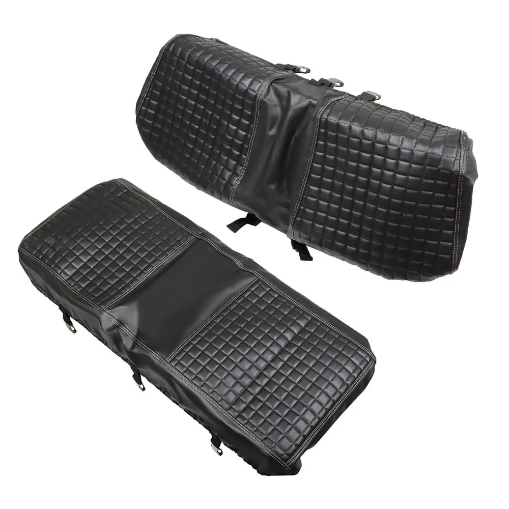 Generic Black Rear Seat Cover Kit for Golf Carts — Mod-G33S-258