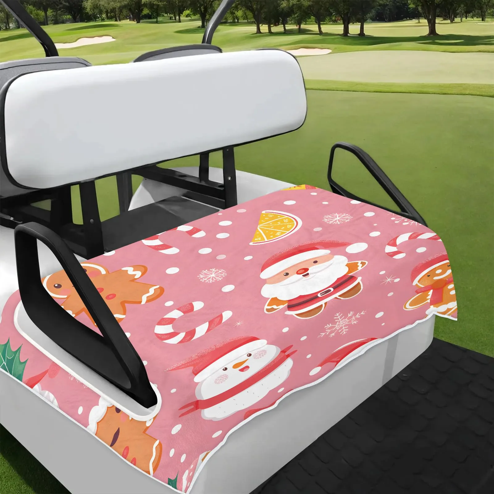 Tiveruda Golf Cart Seat Cover for Double Seats