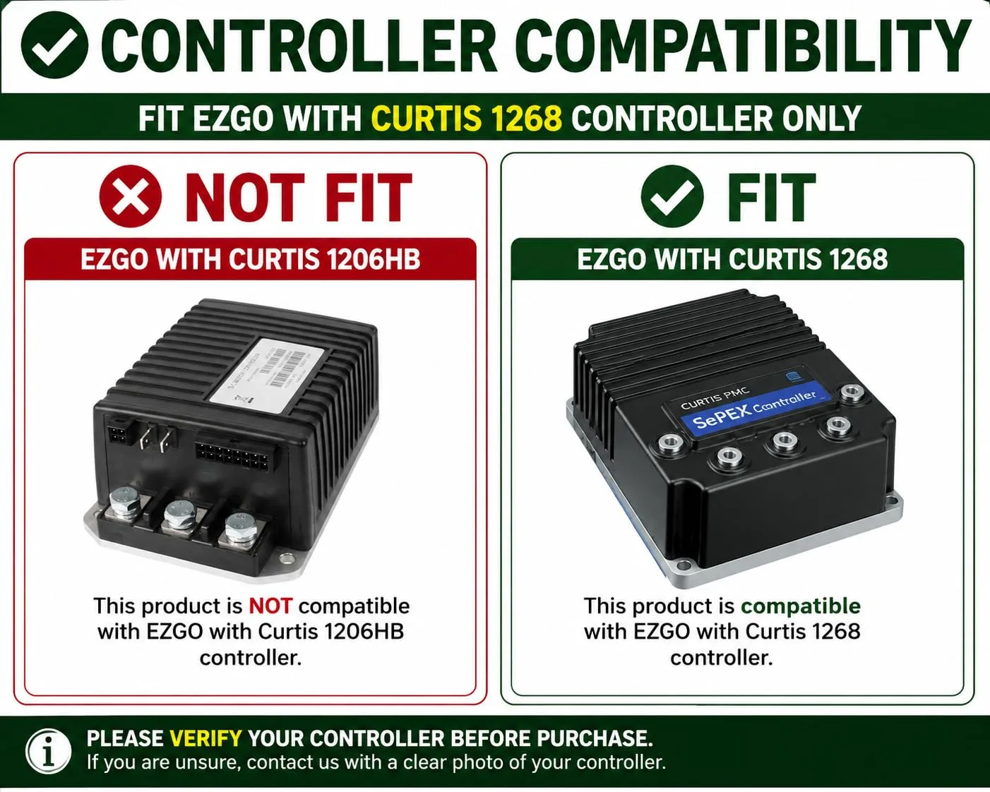Navitas TAC2 AC Conversion Kit for E-Z-GO 48V Carts image 2