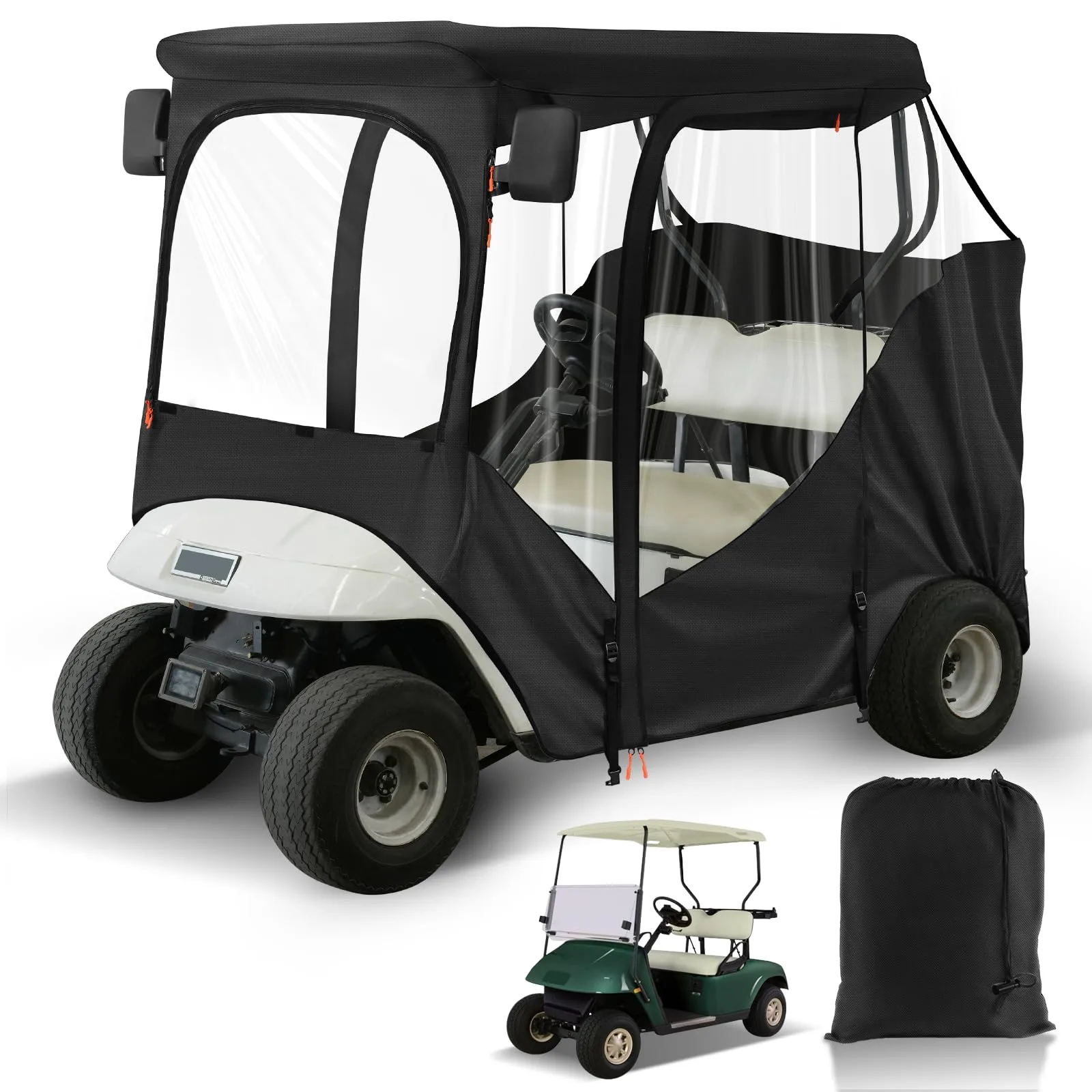 CartClan Enclosure for E-Z-GO TXT and RXV Golf Carts