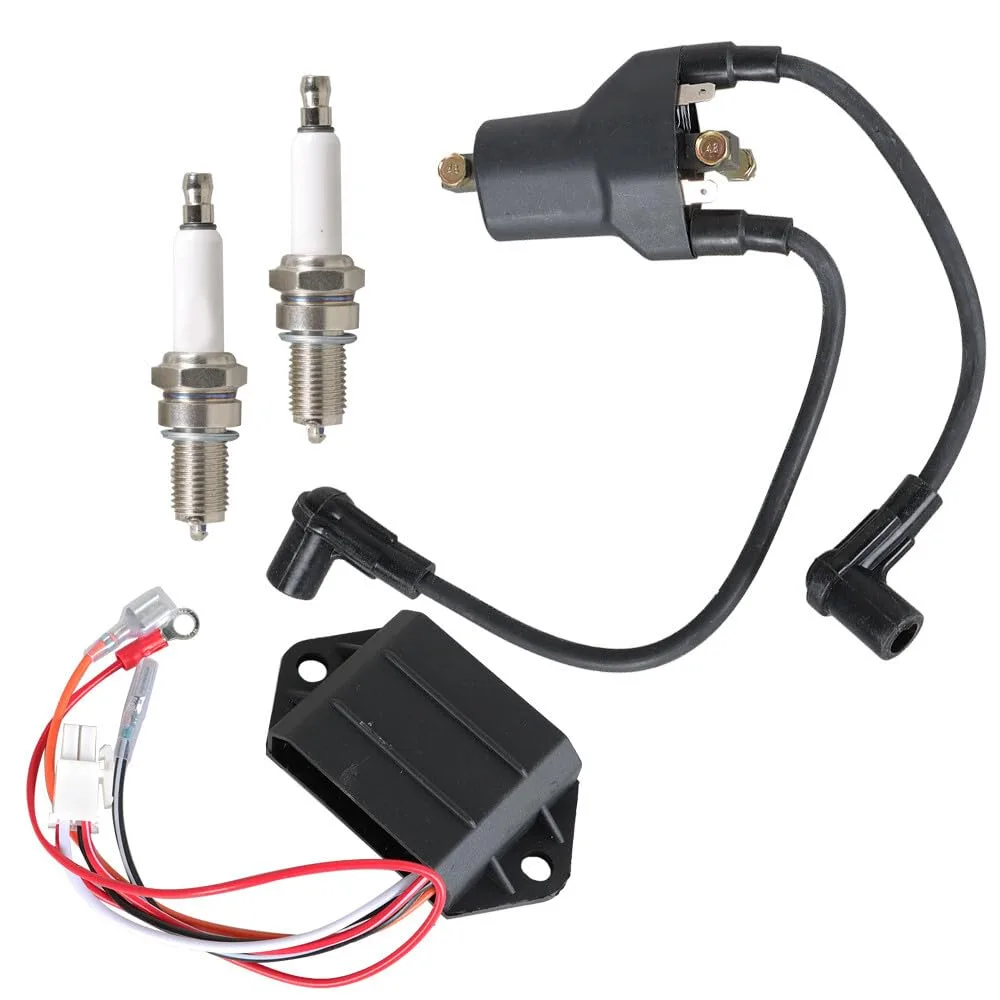 EZ-GO 1996-1998 Gas Ignition Coil CDI Spark Plug Kit