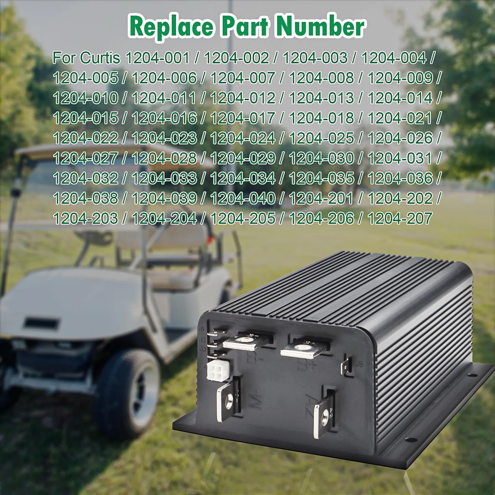 Cotether 1204036-24V-5K0 24V 275A Controller image 3
