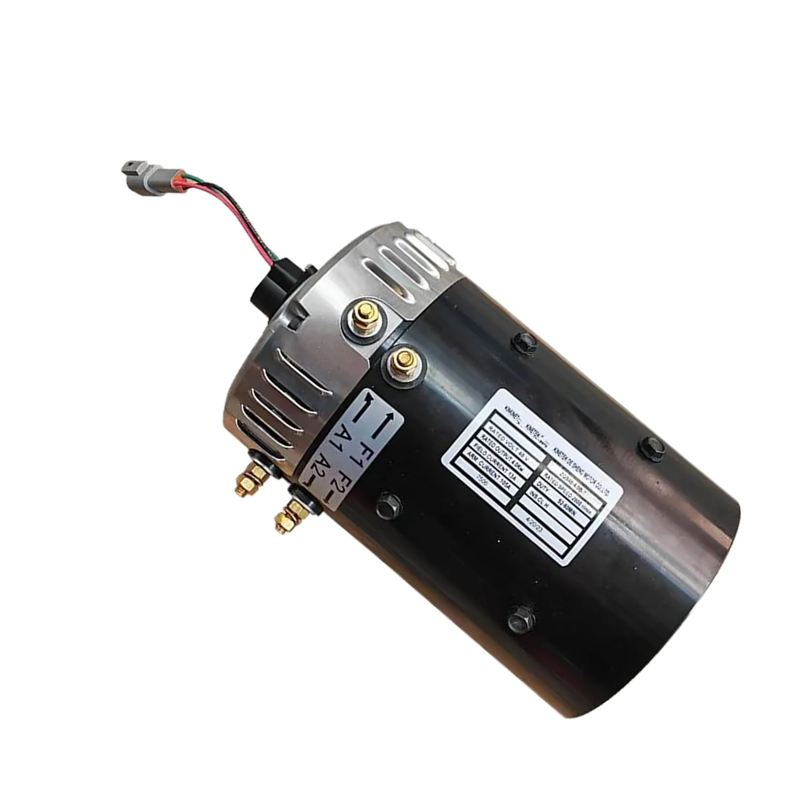 Golf Cart Drive Motor 48V 4kW ZQS48-4.0B-T Fits for Electric DC Motor Golf Cart Motor ZQS48-4.0B-T2 image 2