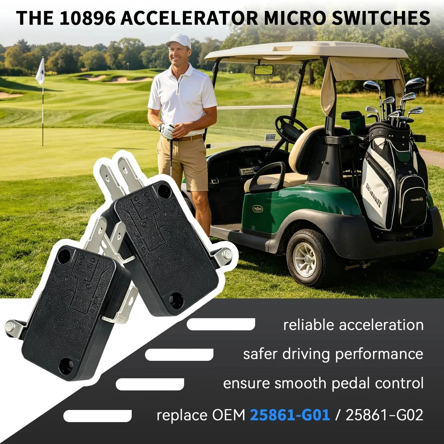 Yihzhong 25861-G01 Accelerator Pedal Box Switch image 3