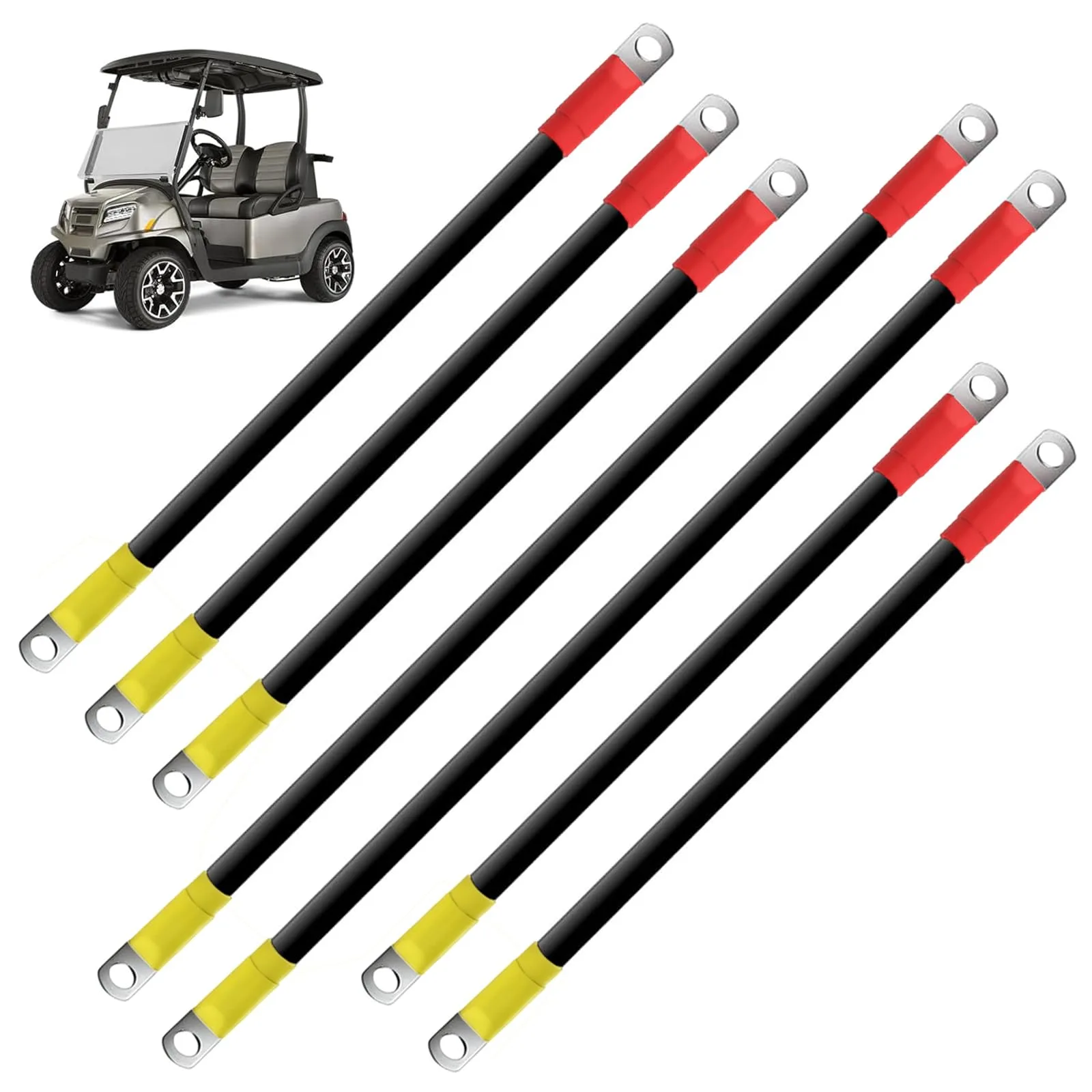 Tevacohn Battery Cable Kit for E-Z-G-O TXT 1994+