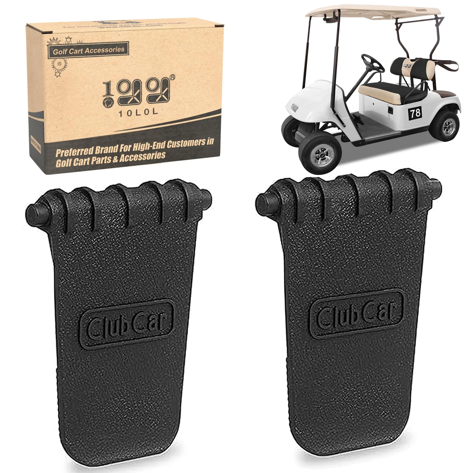10L0L Bag Rack Strap Buckle for Club Car DS 1981-Up