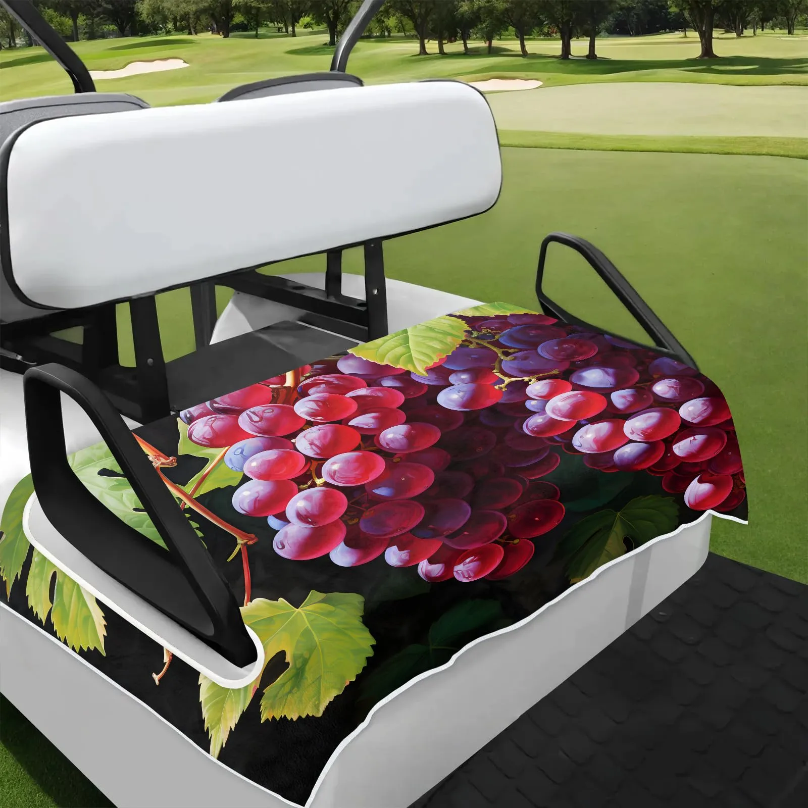 Tiveruda Golf Cart Seat Cover for Double Seats