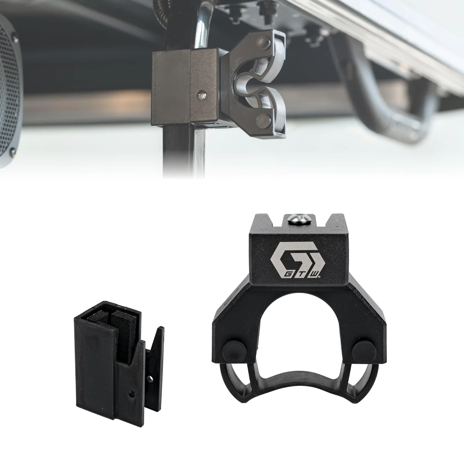GTW BaseClamp Golf Cart Attachment System with Gripper