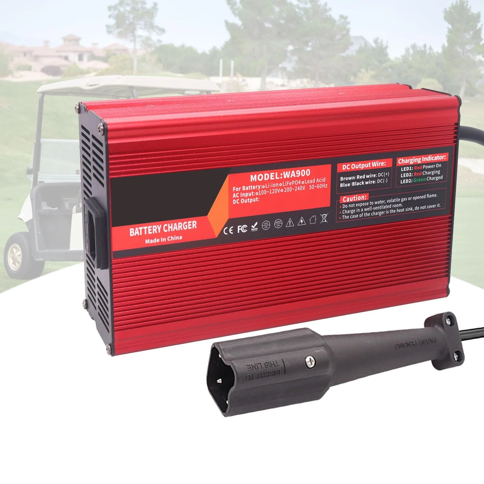 WLEJSL 36V 20A Golf Cart Battery Charger