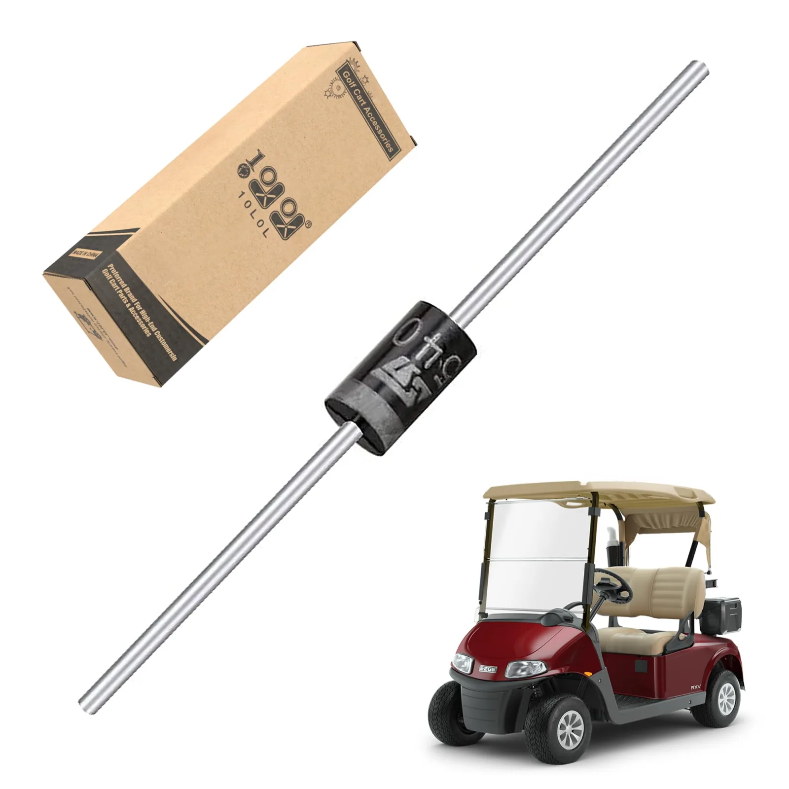 E-Z-GO Golf Cart Solenoid Diode 30353G1 Replacement