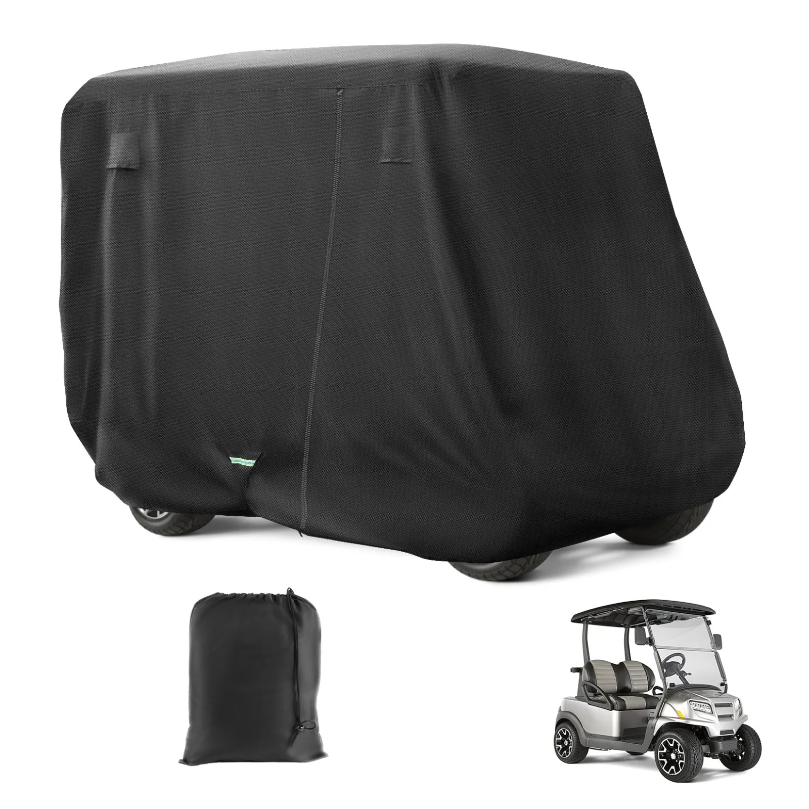 FIXHAWK FK-0068 Golf Cart Cover for Club Car, E-Z-GO & Yamaha