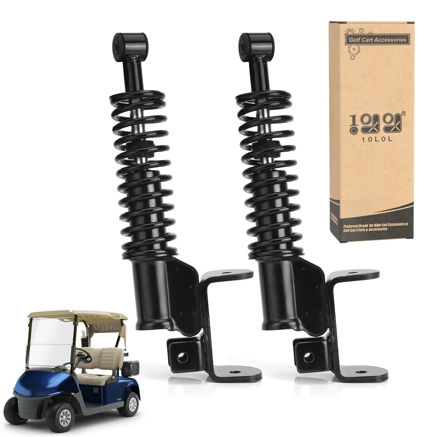 10L0L Front Strut Pair for EZGO RXV and 2Five