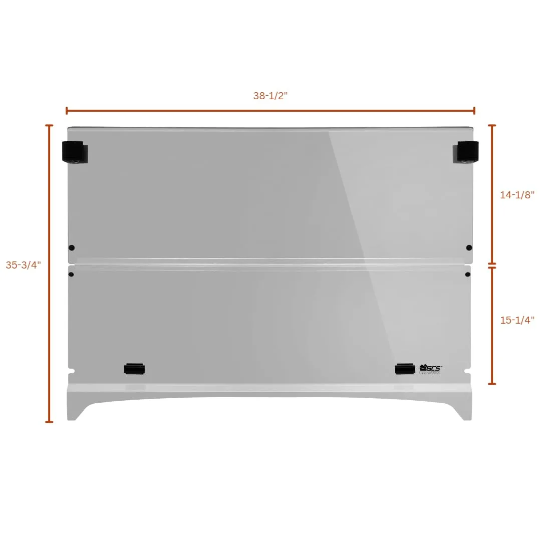 Golf Cart Stuff Tinted Windshield for Yamaha Drive 2 2017+ image 3