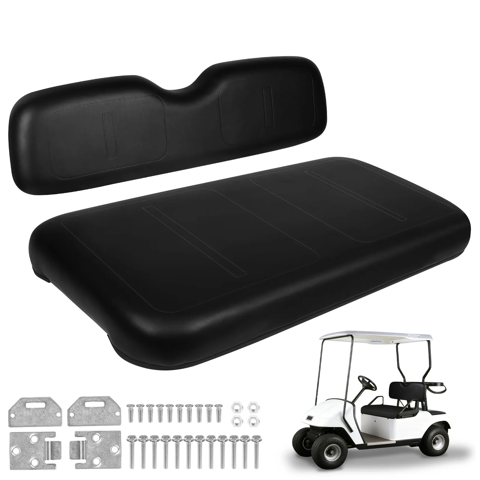 FASDRESS Front Seat Cushion for E-Z-GO Medalist 1994-2013