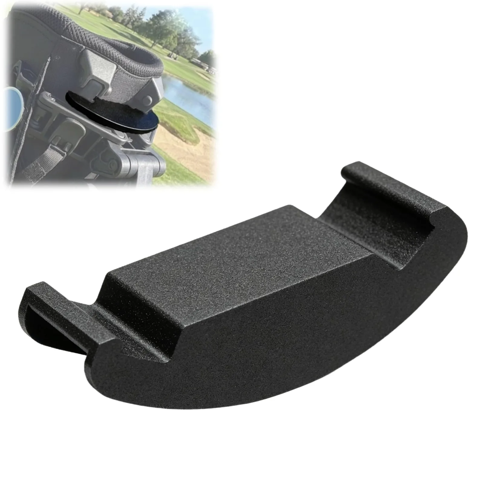 Zalvador Stand Bag Adapter Stabilizer for Push Carts — Fits PING Hoofer & Clicgear