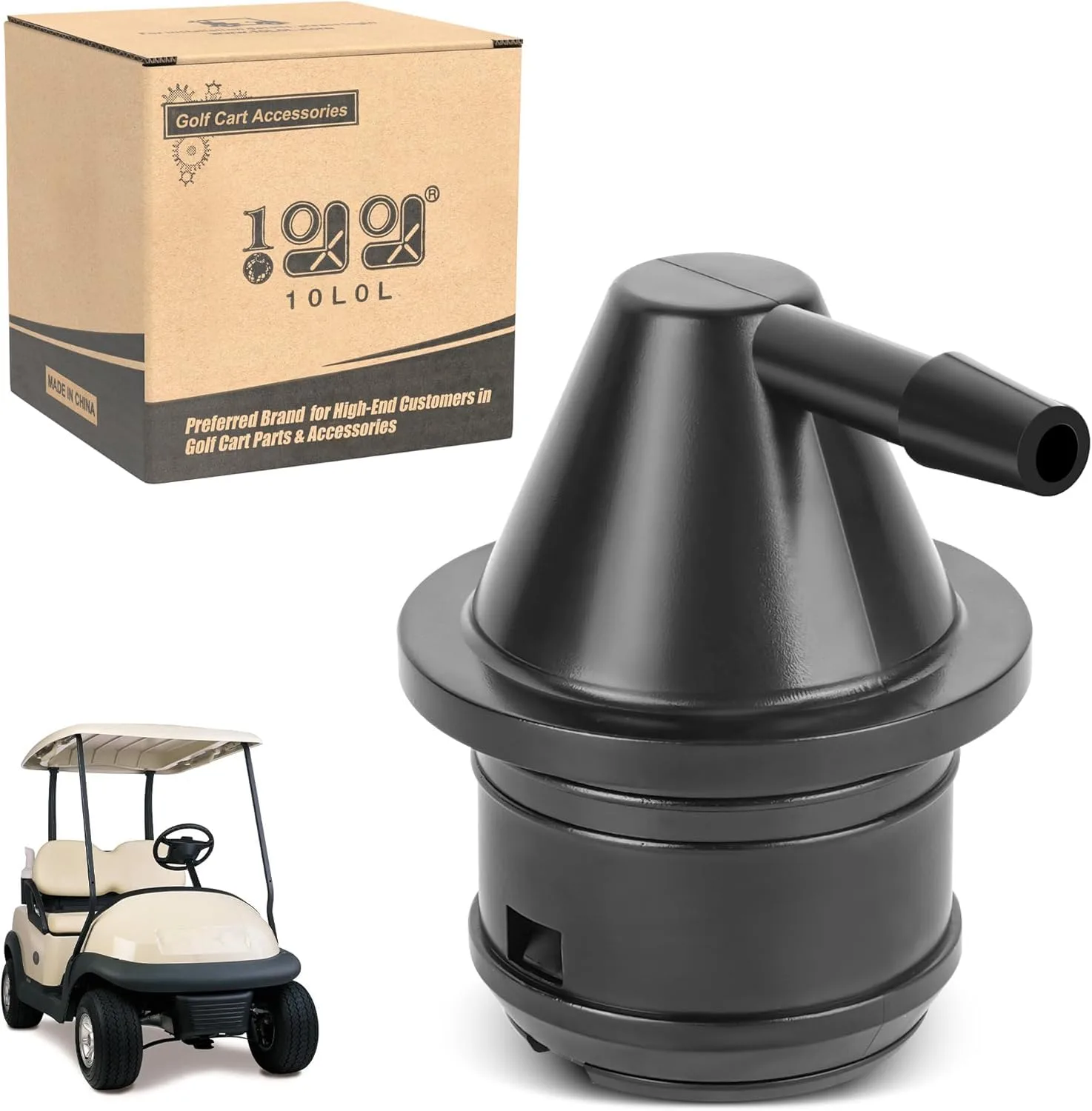 10L0L Fuel Tank Vent for Club Car DS and Precedent