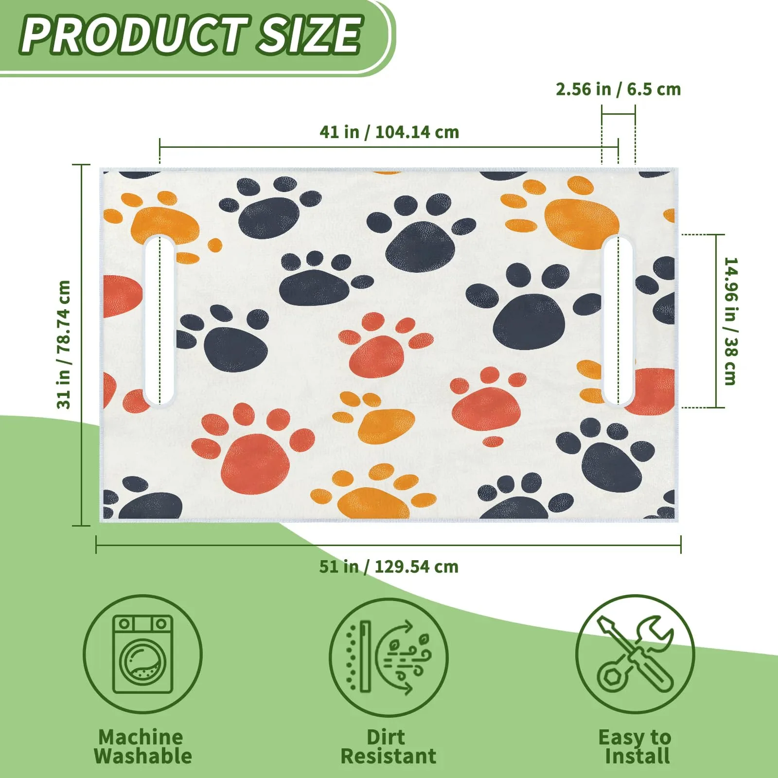 Tiveruda Golf Cart Seat Cover for Double Seats image 2