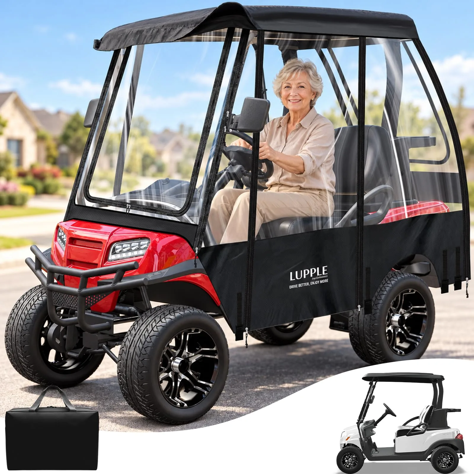 LUPPLE Enclosure for Club Car Precedent, Onward & Tempo
