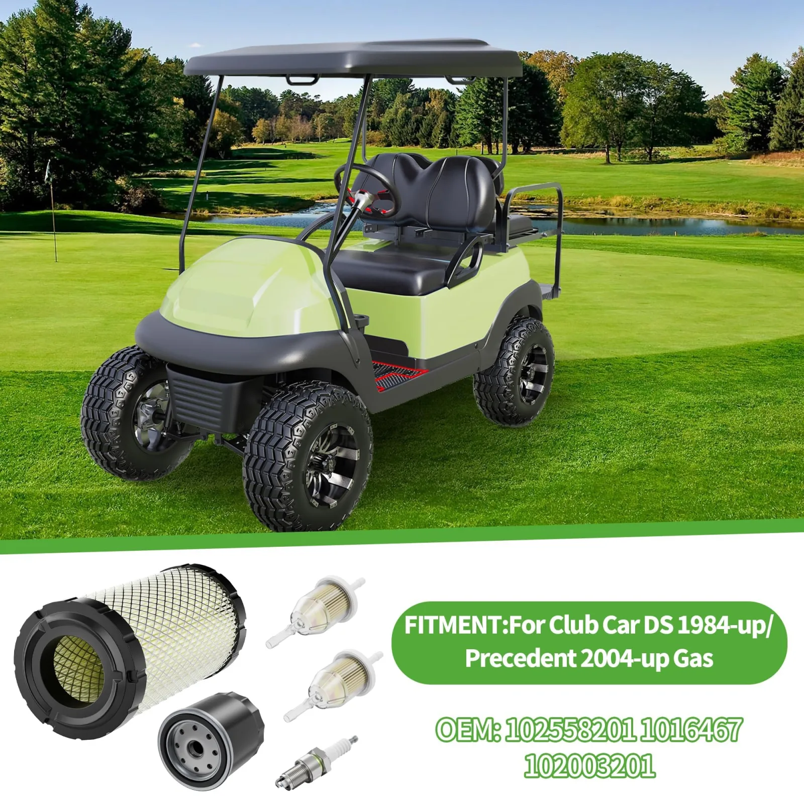 10L0L Tune-Up Kit for Club Car Precedent Gas Models image 3