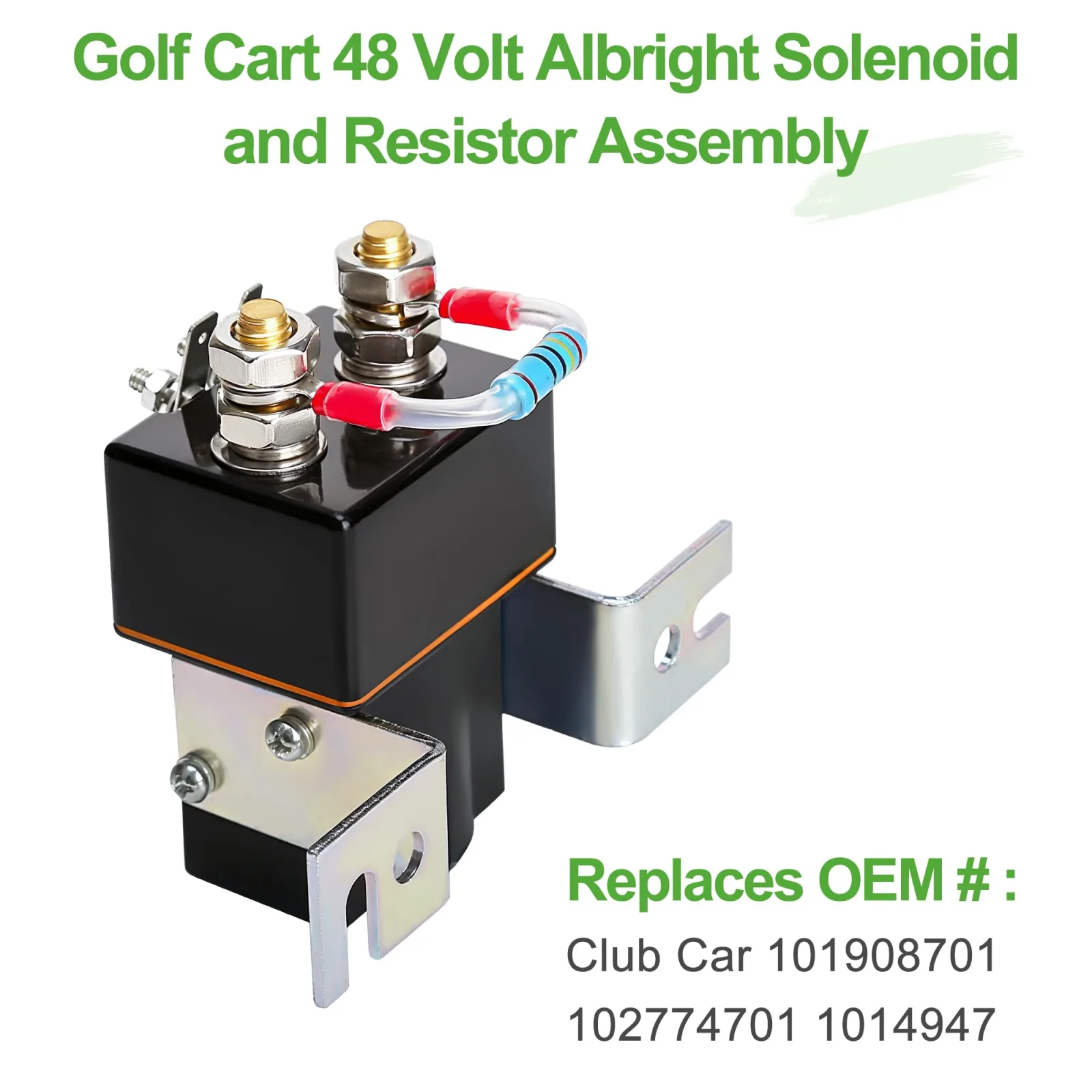 10L0L 48V Solenoid and Resistor for Club Car DS, Precedent image 4