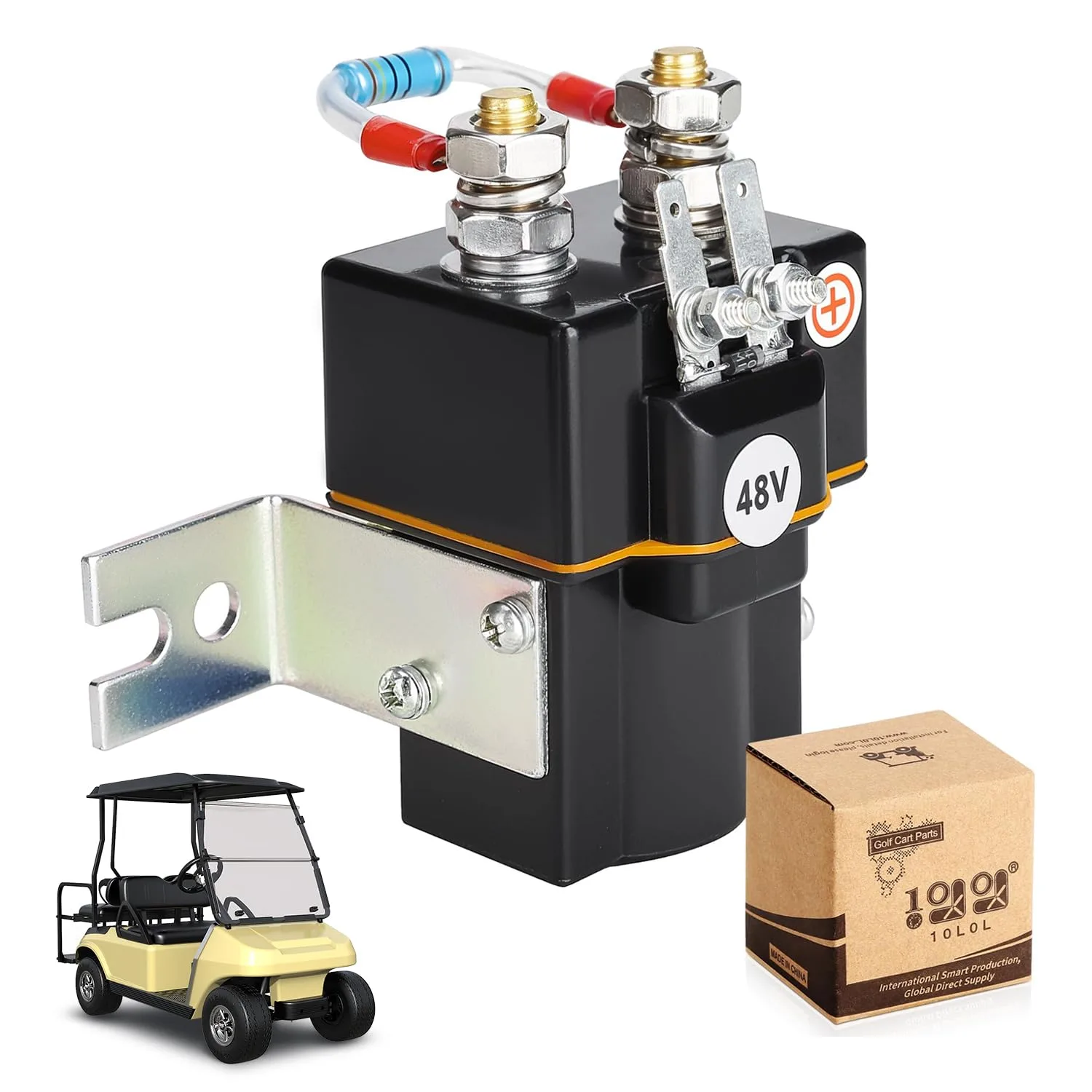 10L0L 48V Solenoid and Resistor for Club Car DS, Precedent