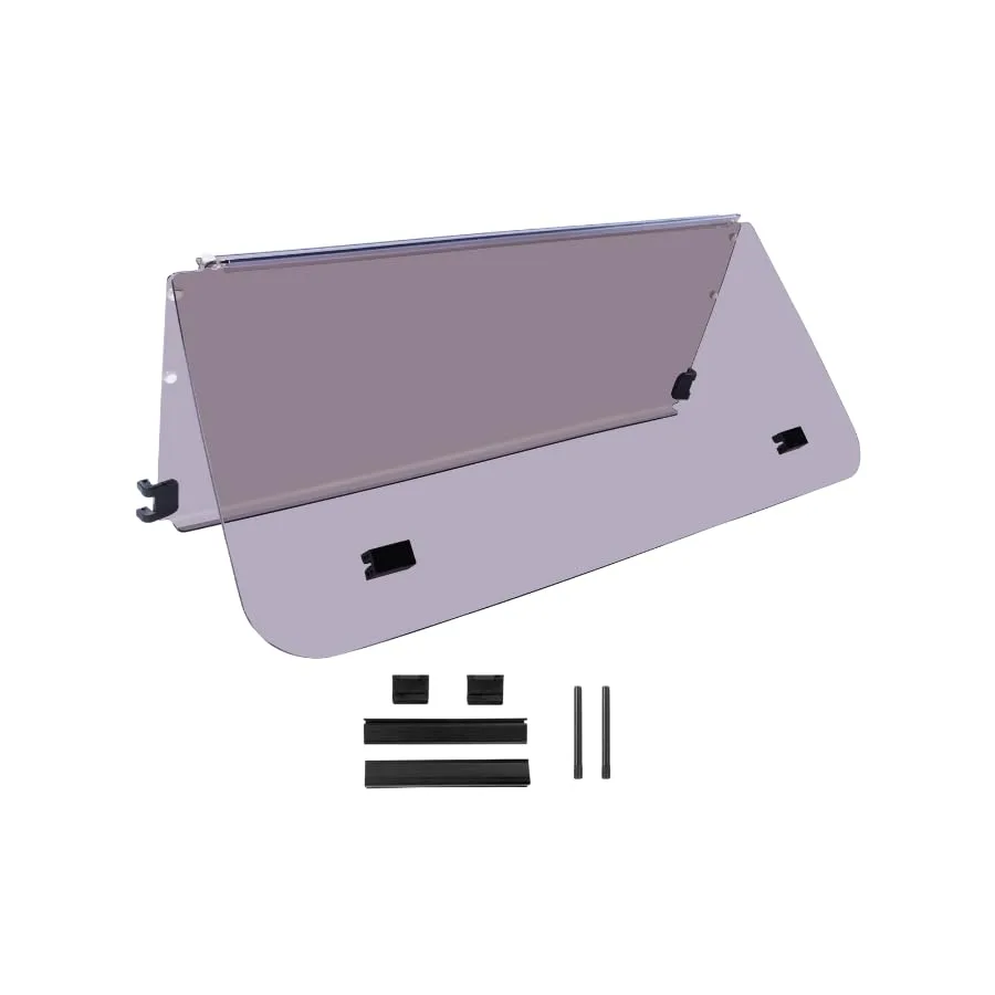 VPAHub Tinted Fold-Down Windshield for Yamaha G22, 2003-2007