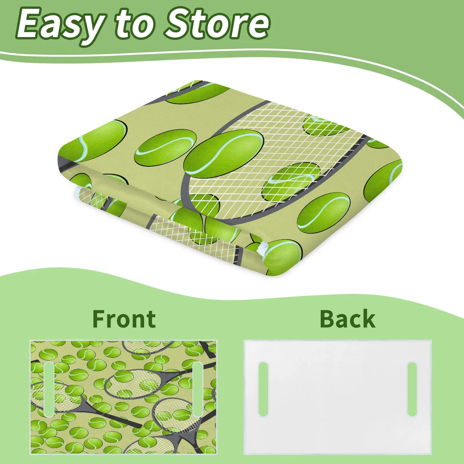 Tiveruda Golf Cart Seat Cover for Double Seats image 4