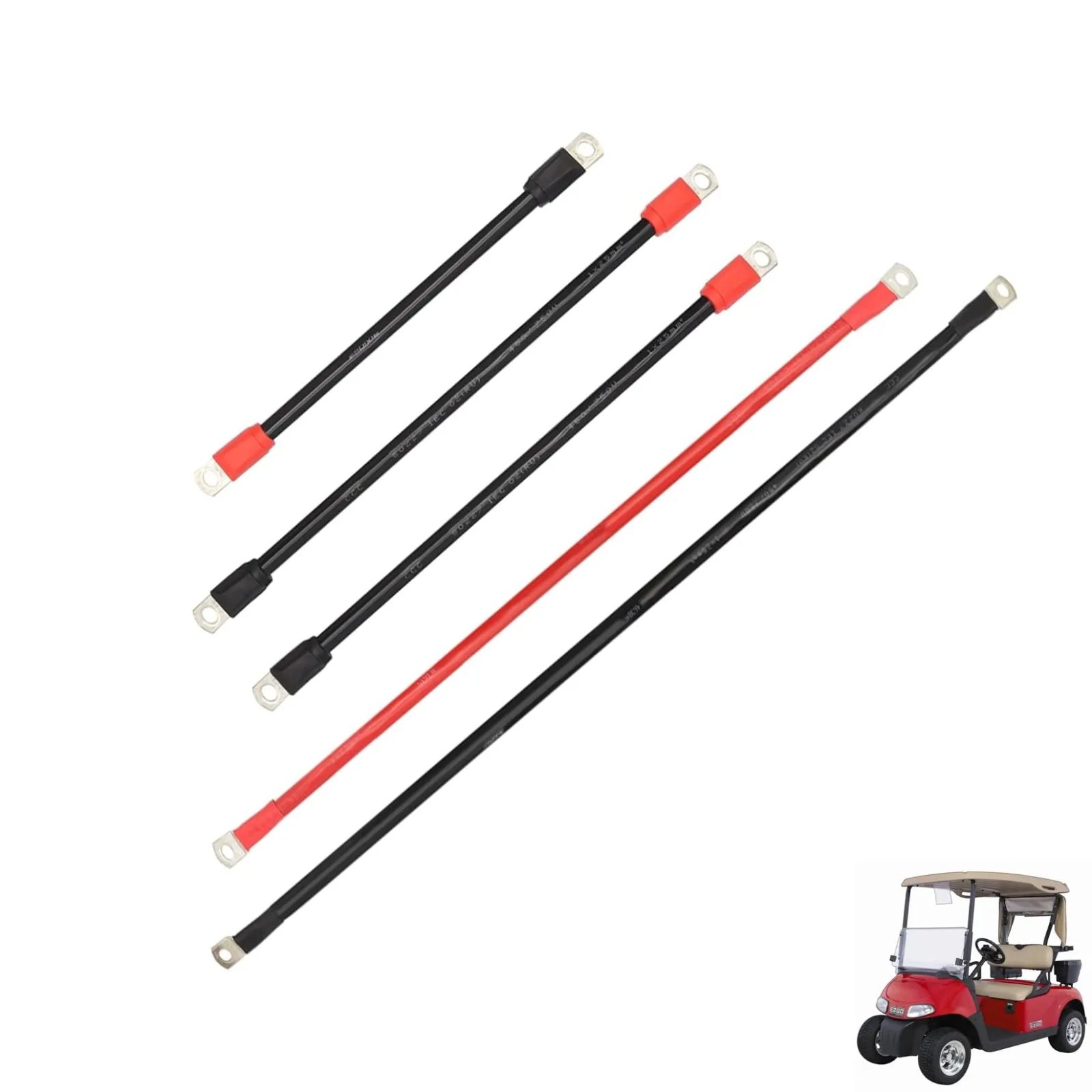 DRIVE UP DU00257 Battery Cables for E-Z-GO RXV