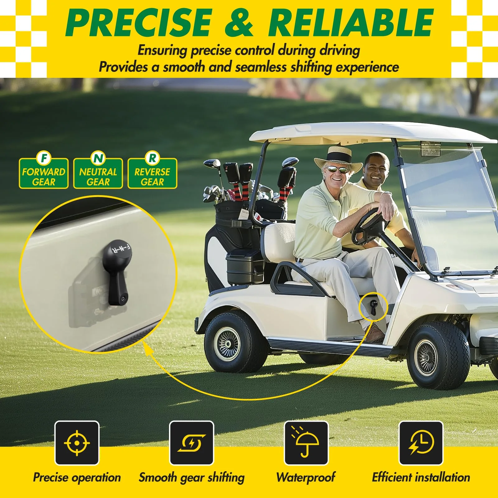 IOOBLBEI 36V Club Car DS Forward Reverse Switch image 2