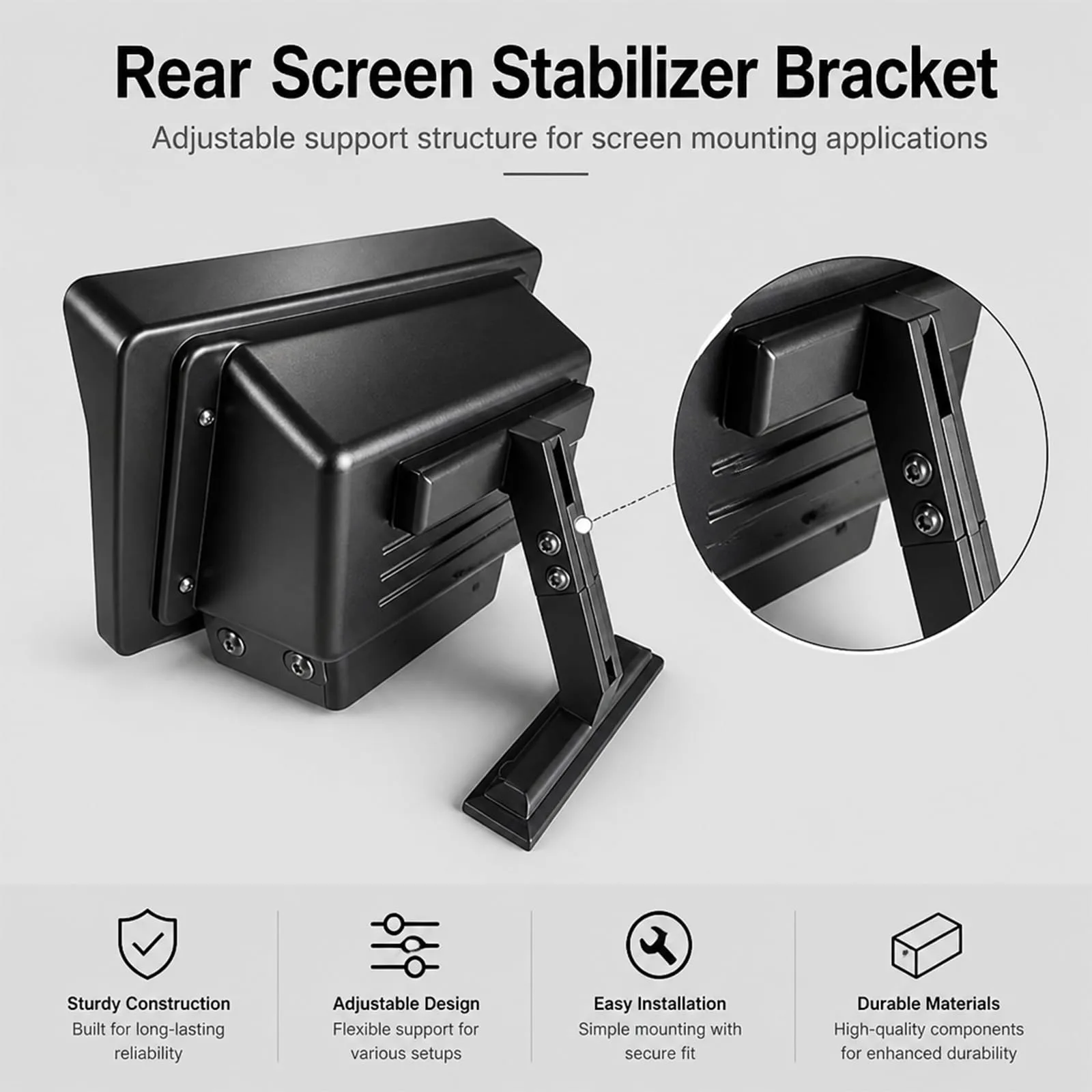 Generic Rear Screen Stabilizer Bracket for Denago Nomad XL image 3
