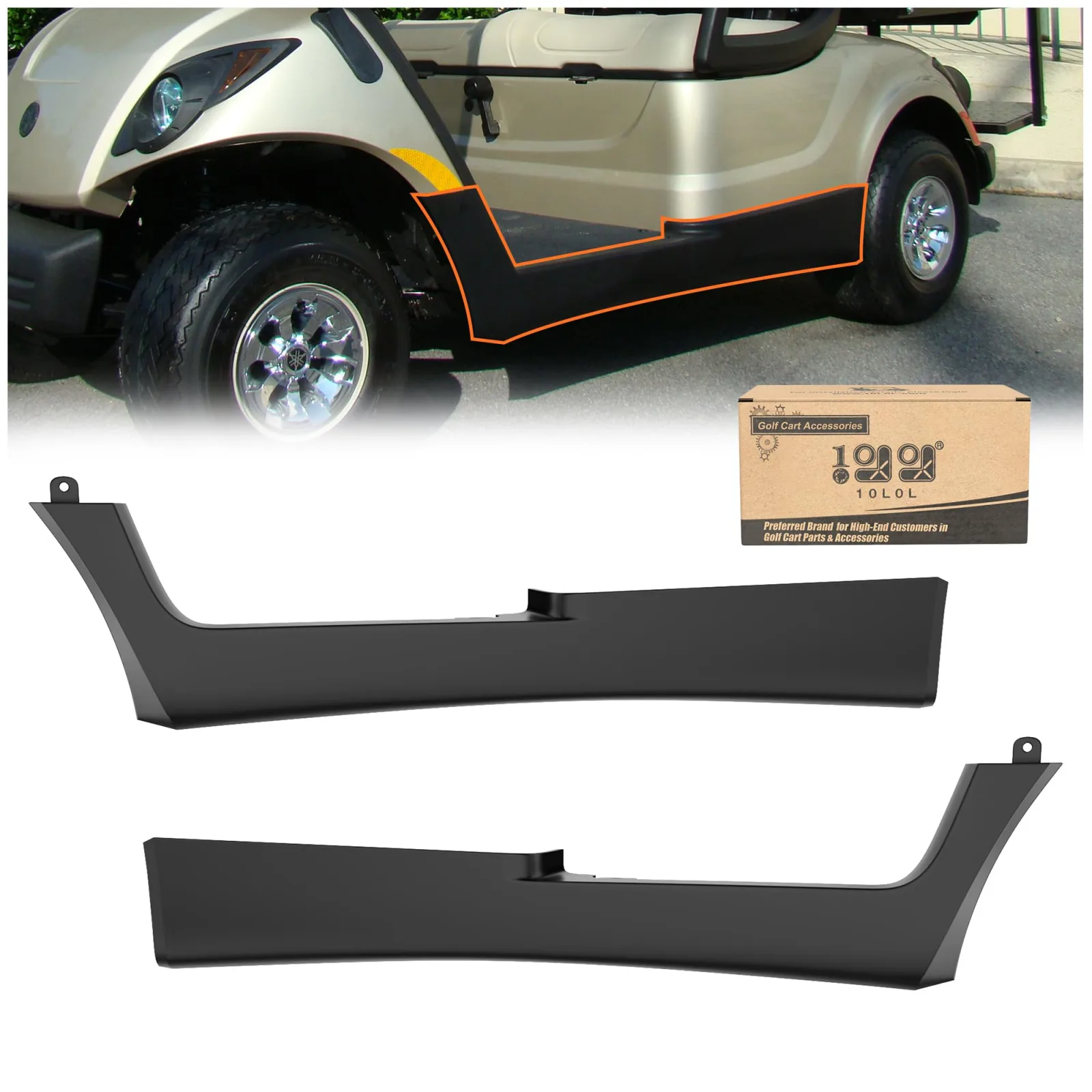 10L0L Rocker Kick Panel Set for Yamaha G29 Drive