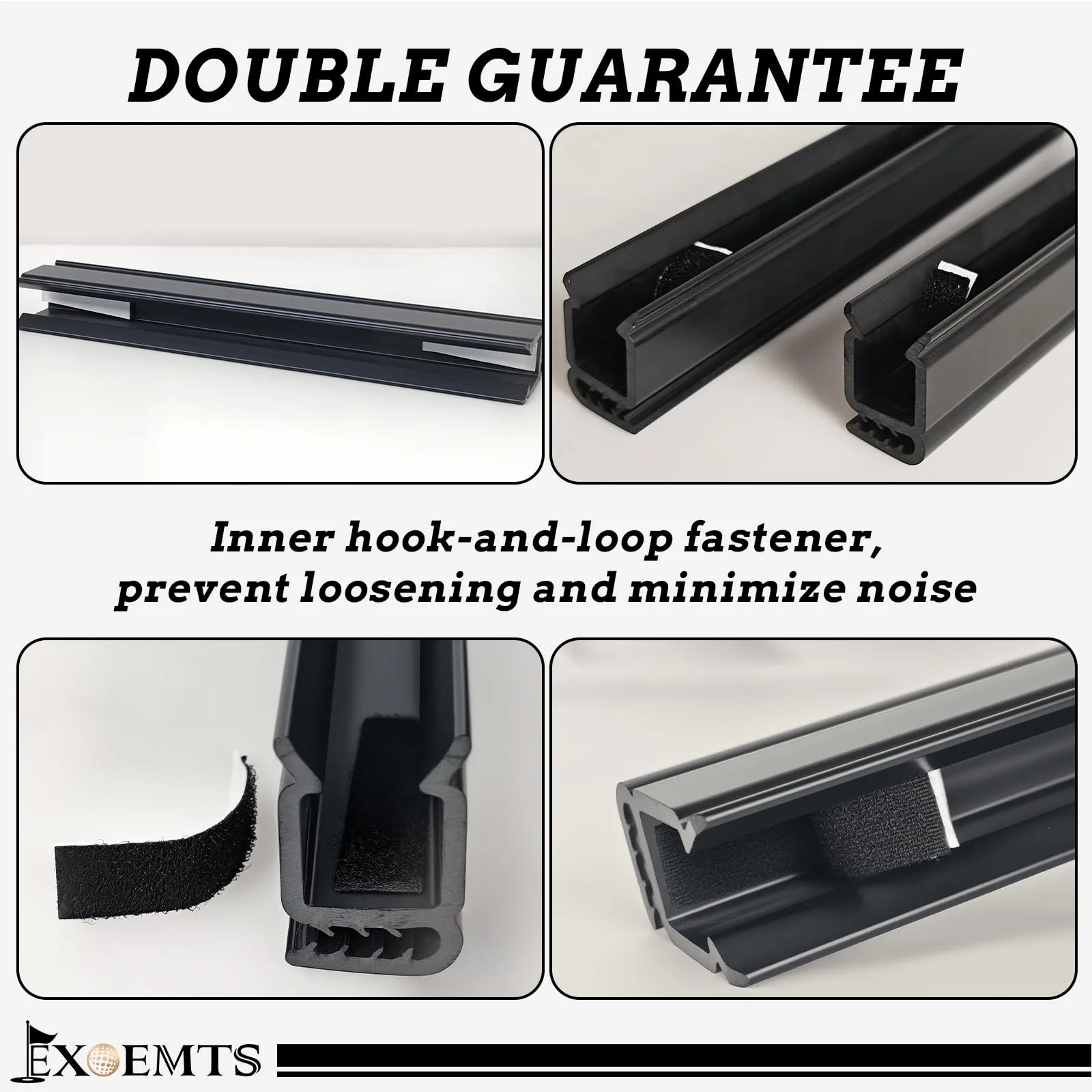 EXOEMTS E-Z-GO TXT Windshield Mounting Side Clips image 3
