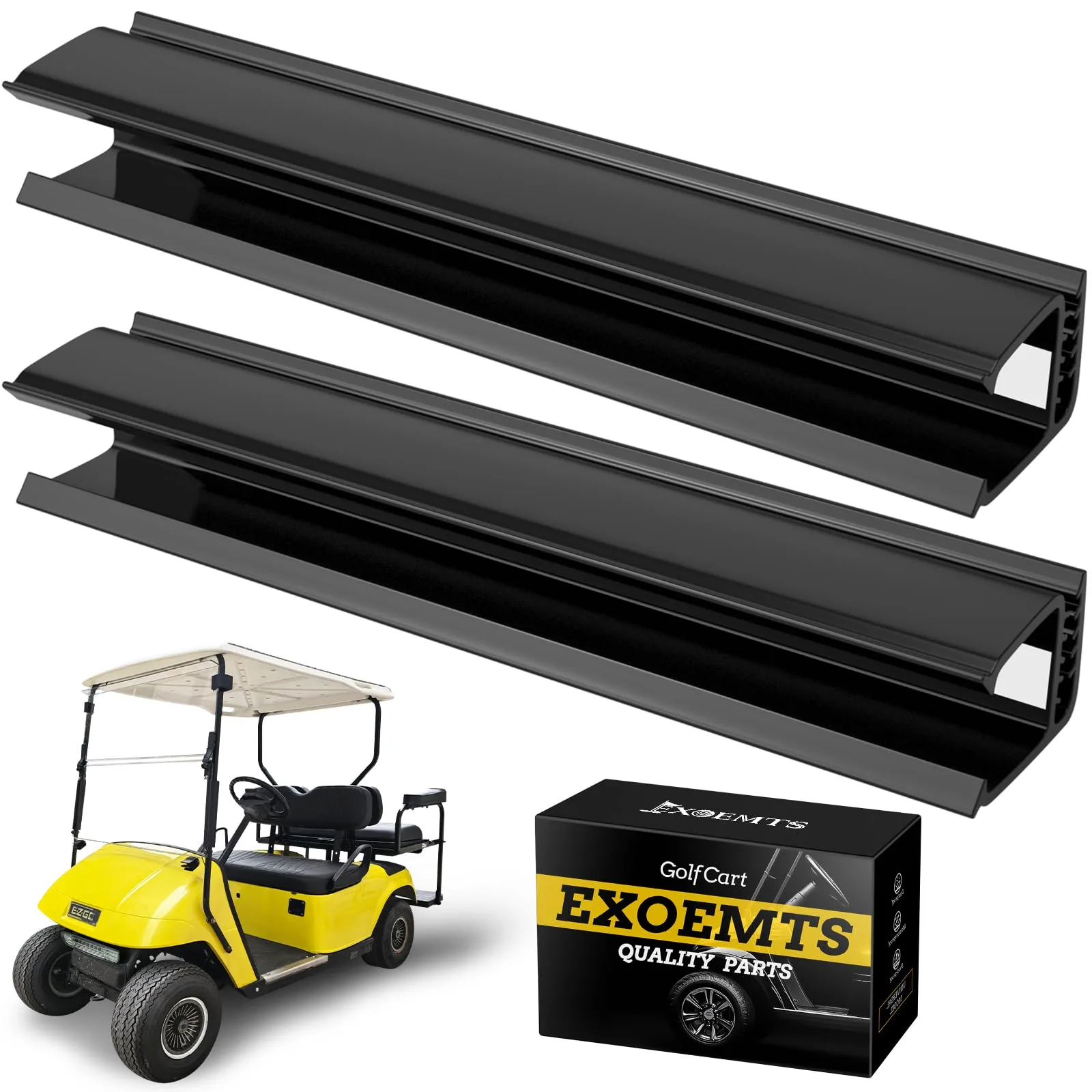 EXOEMTS E-Z-GO TXT Windshield Mounting Side Clips