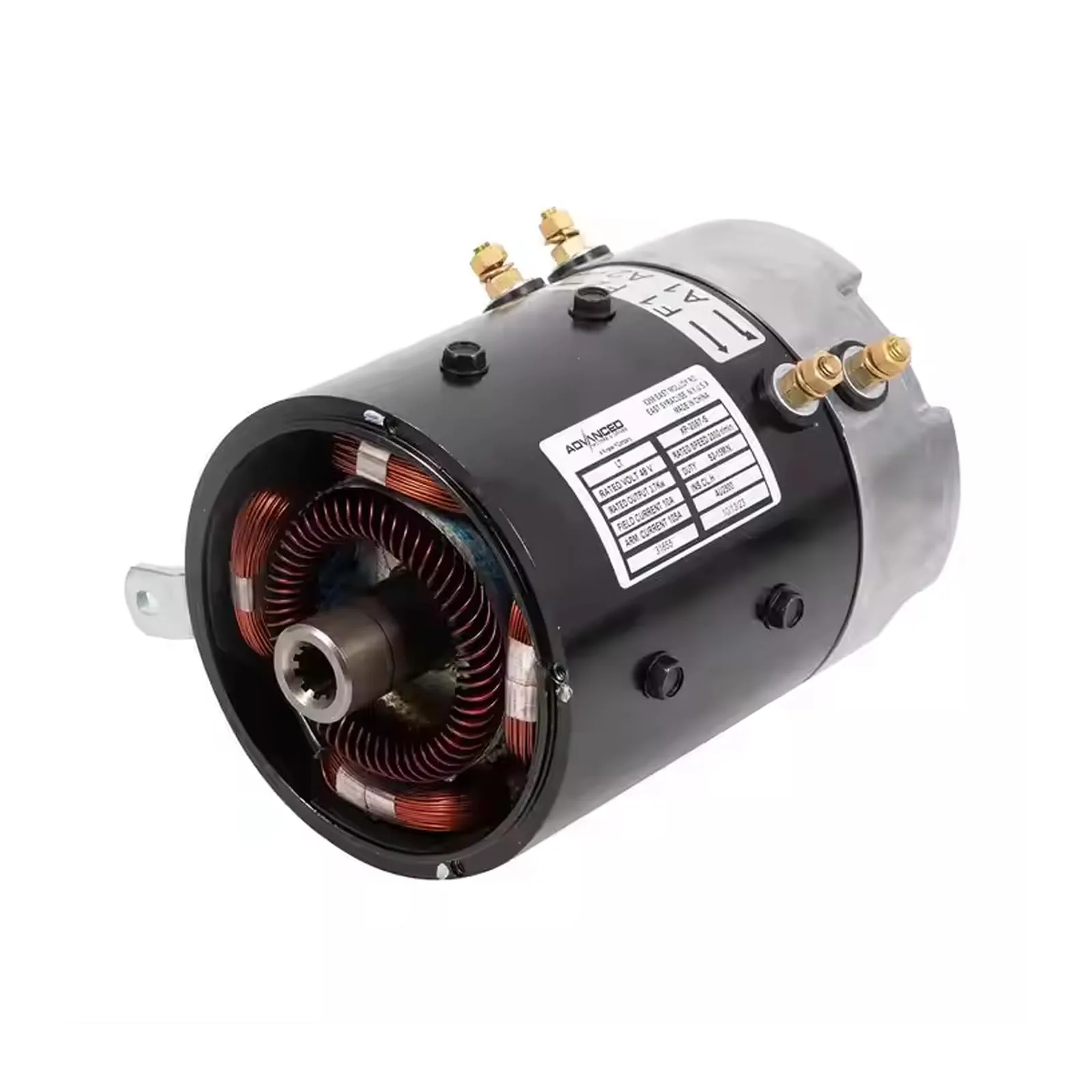 48V 2.6kW Electric DC Motor for E-Z-GO Golf Carts image 3