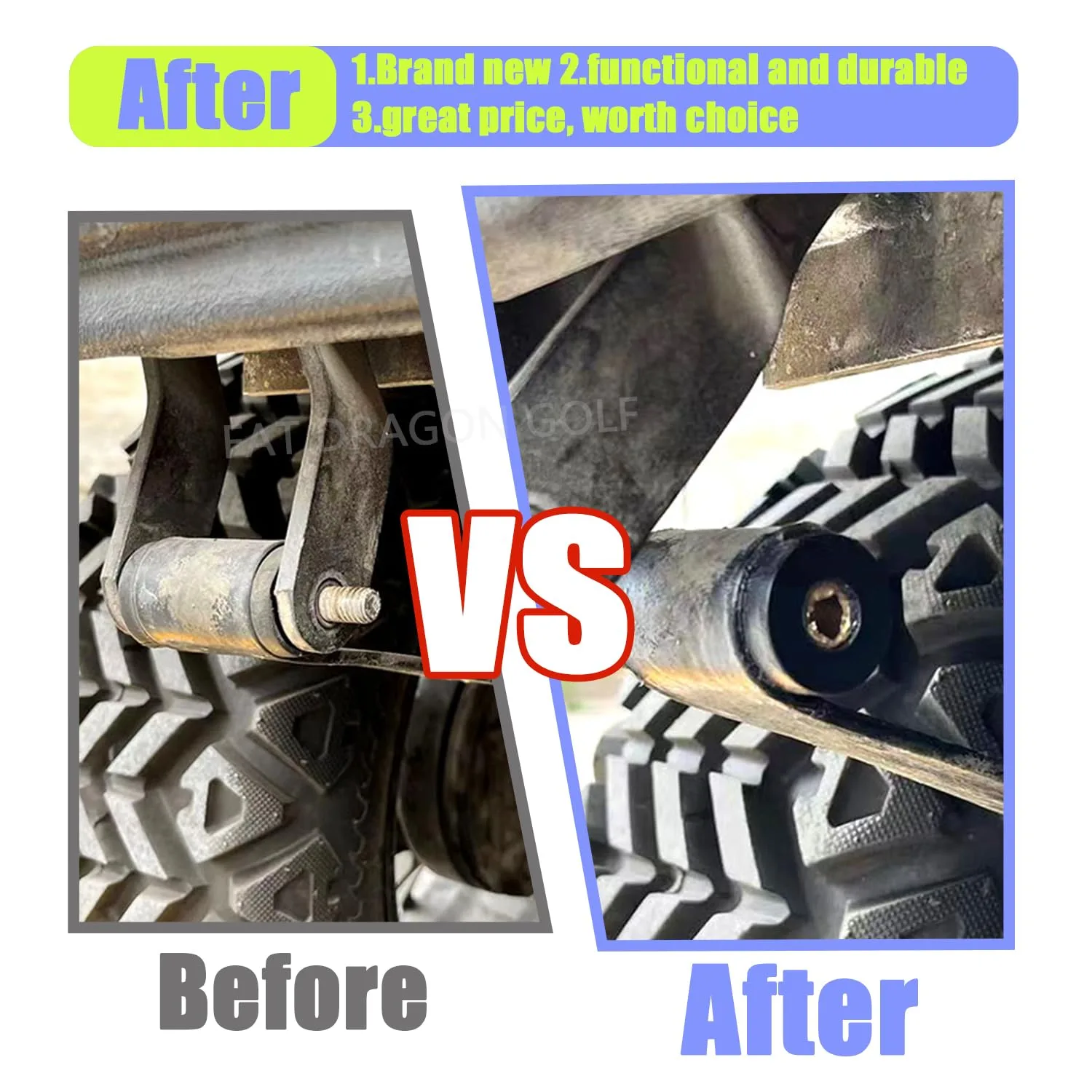 Panglong Club Car DS Front Leaf Spring Bushing Kit image 2