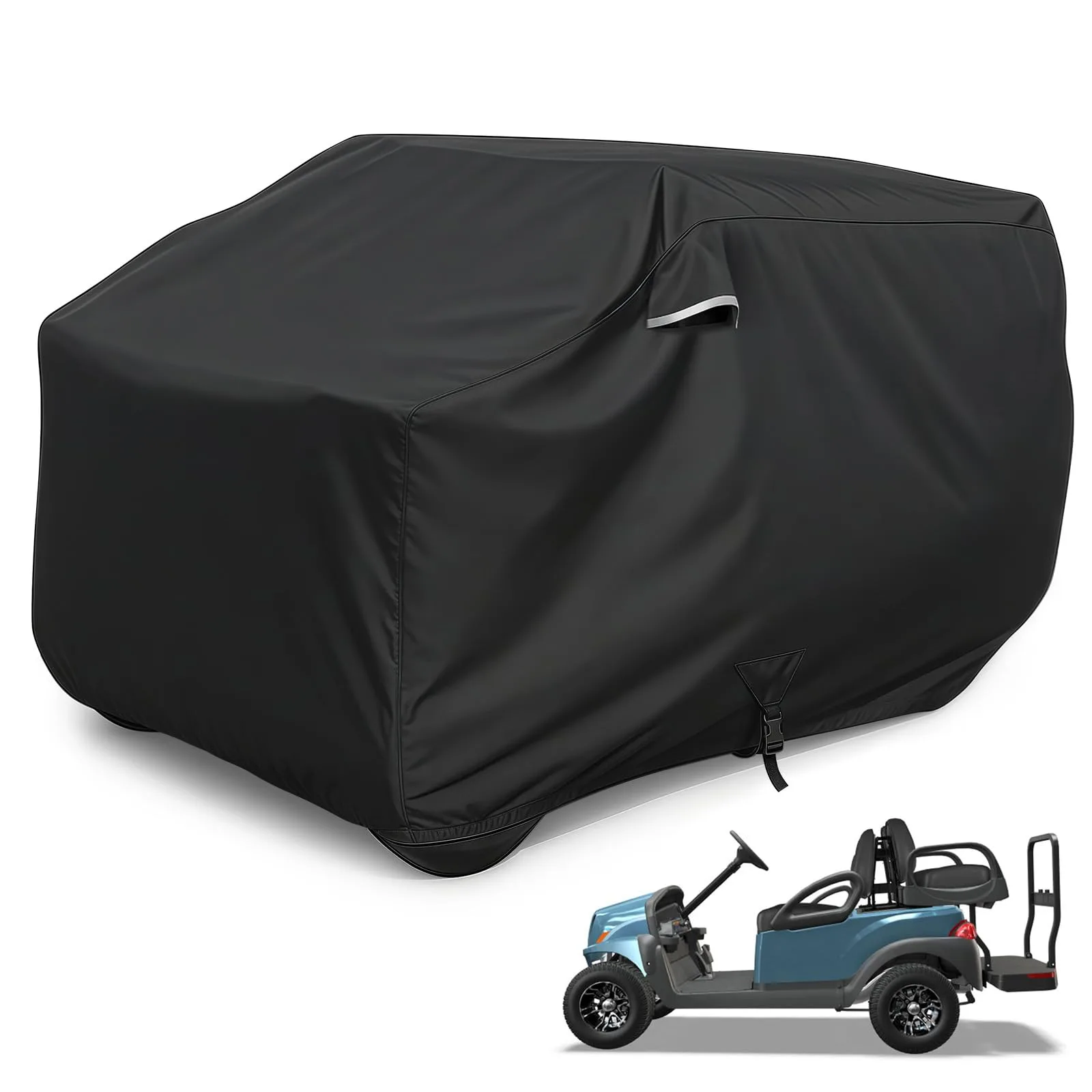Kistrba Golf Cart Cover for Club Car DS and E-Z-GO TXT