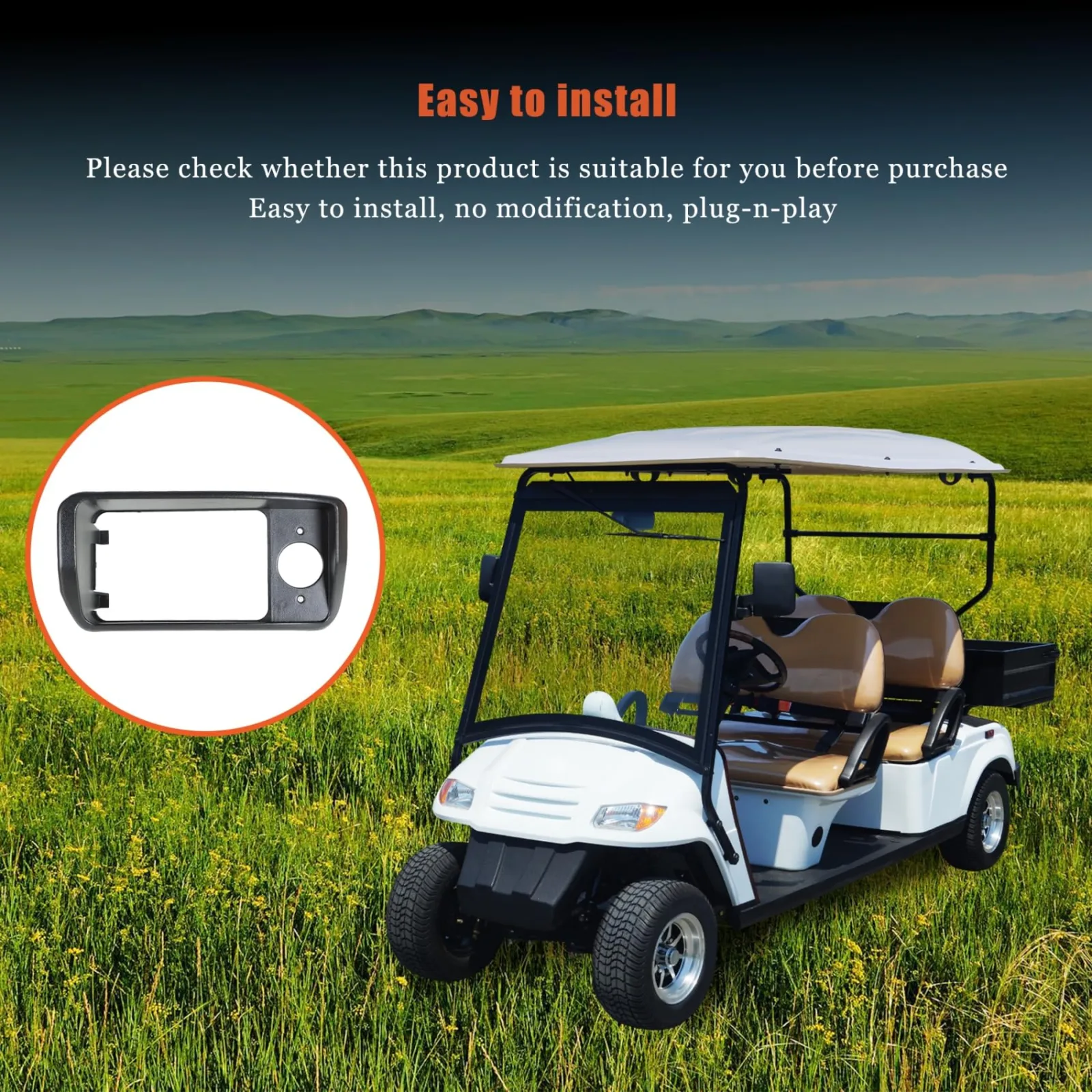 labwork Headlight Bezels for Club Car DS 1993-Up image 4