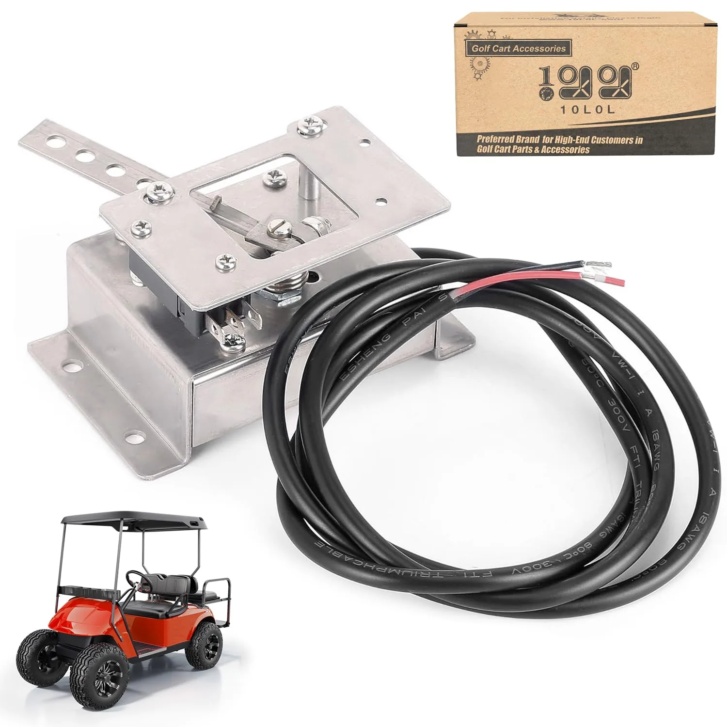 10L0L Potentiometer Switch for E-Z-GO 36V Electric Carts