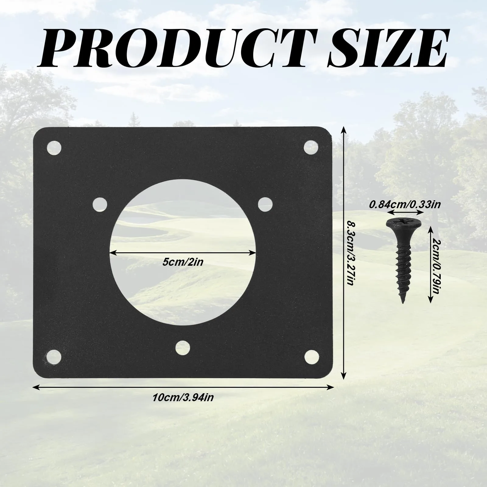 Penitue Charging Port Adapter Plate for EZGO TXT 36V image 2