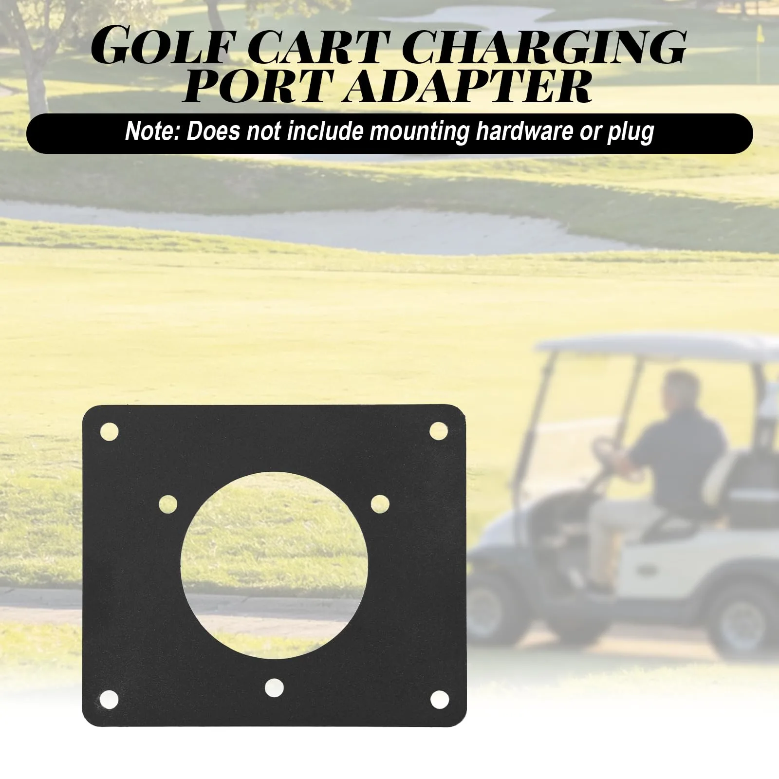 Penitue Charging Port Adapter Plate for EZGO TXT 36V image 3