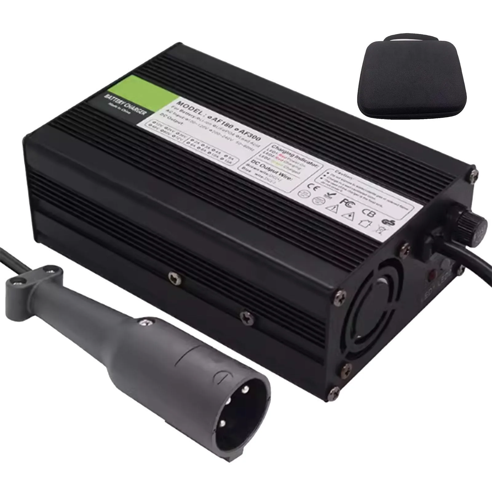 WJIANY 48V 5A Club Car Golf Cart Battery Charger