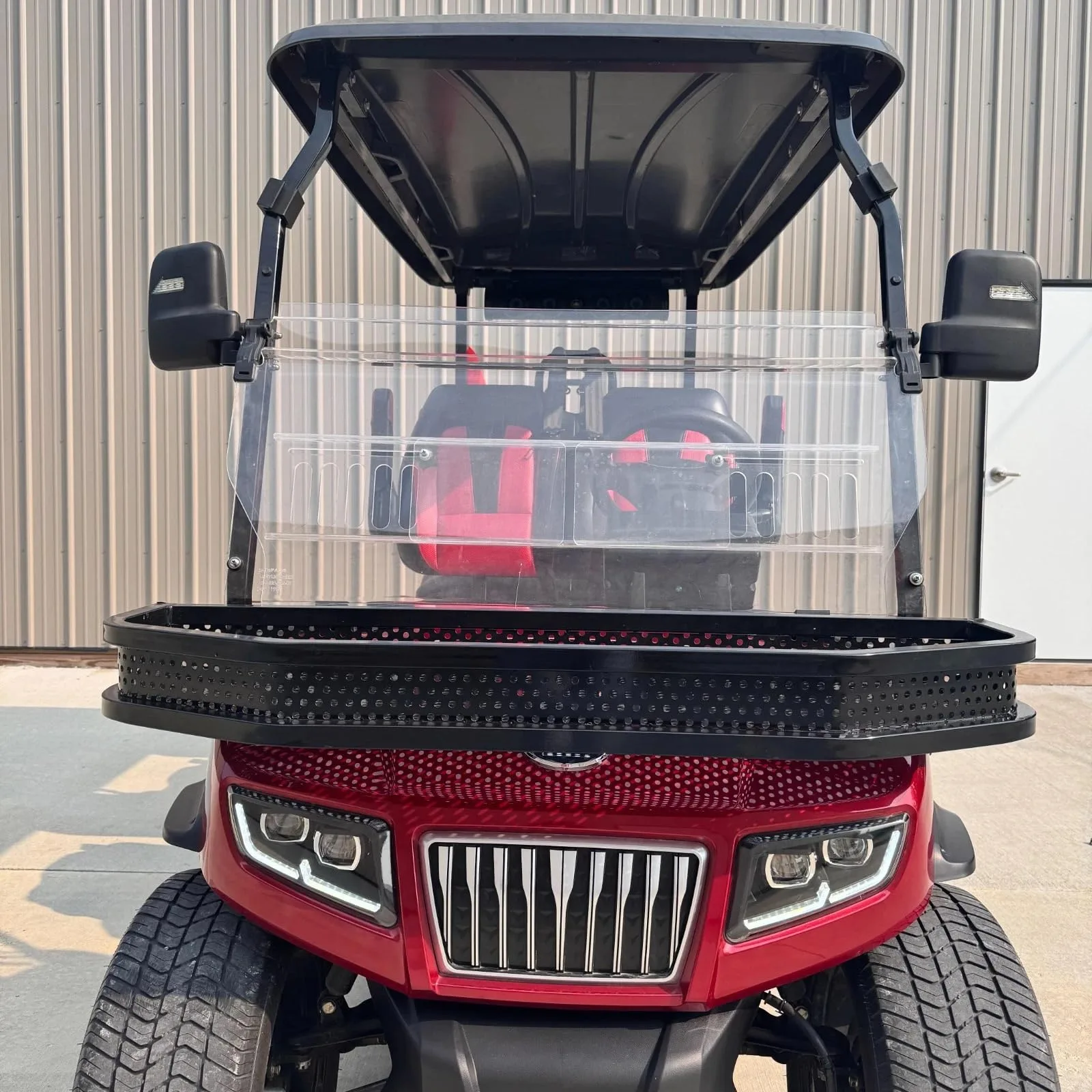 Huskey Front Cargo Basket for E-Volution D5 Golf Carts image 2