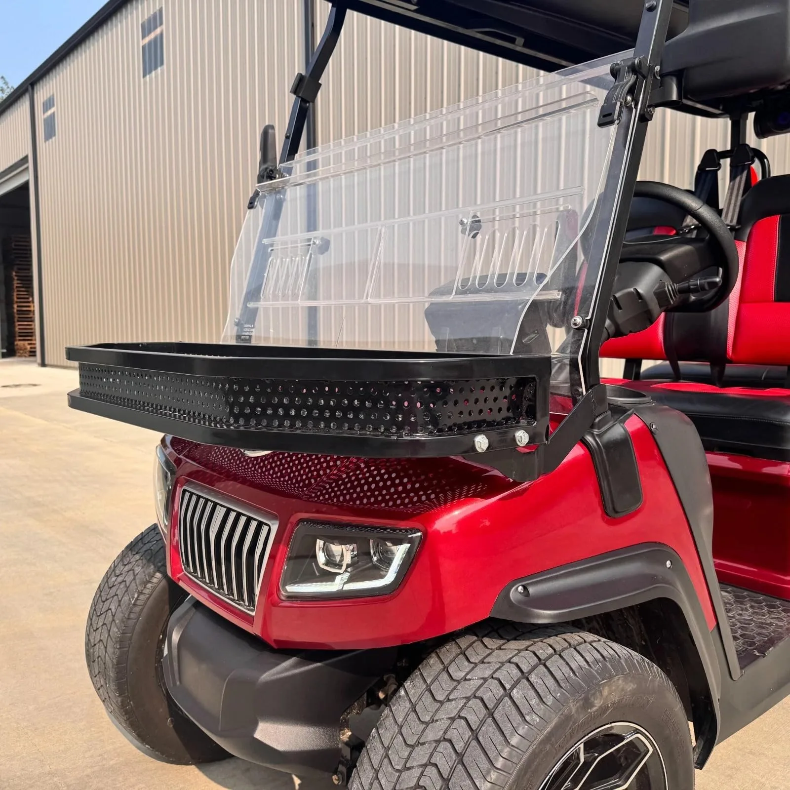 Huskey Front Cargo Basket for E-Volution D5 Golf Carts image 3