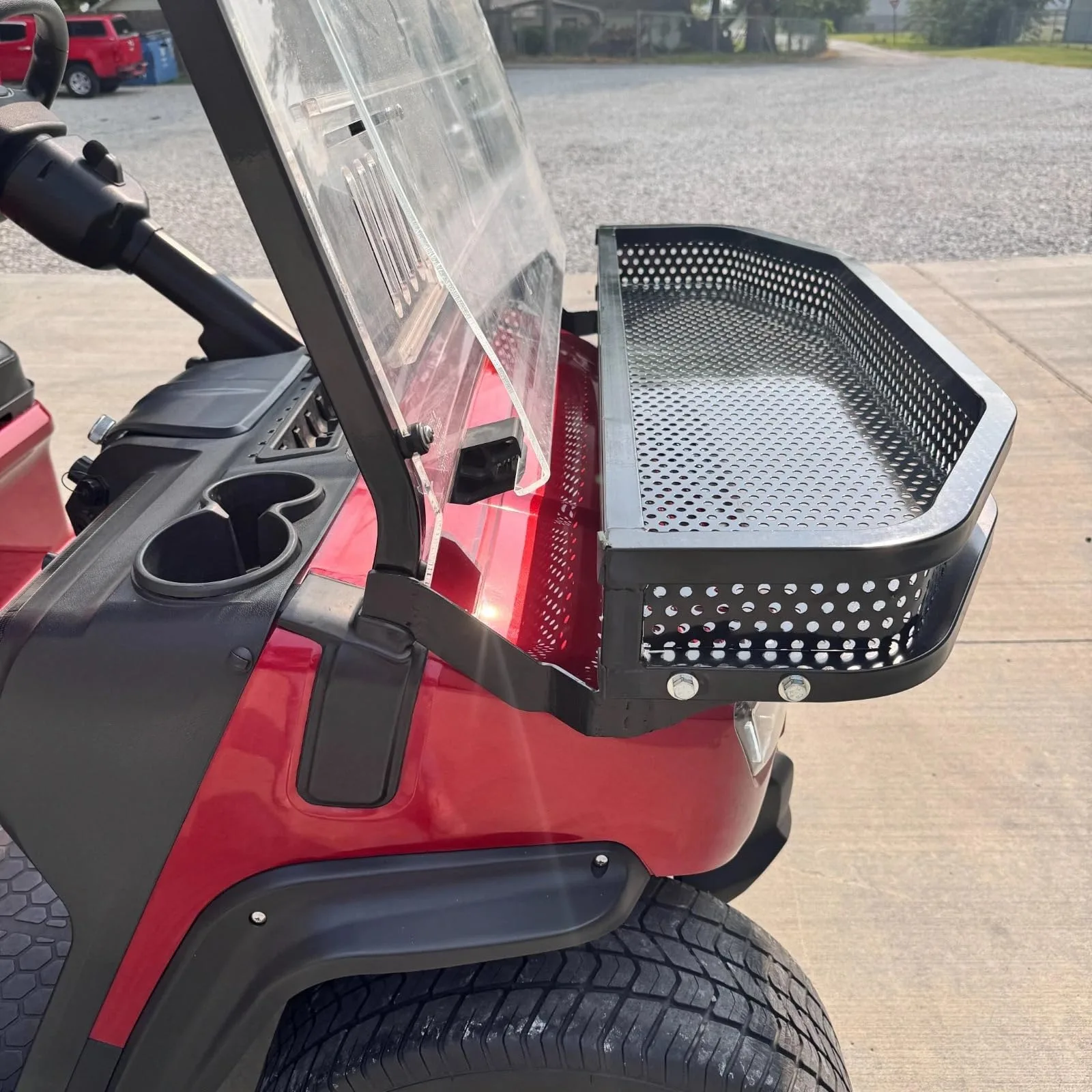 Huskey Front Cargo Basket for E-Volution D5 Golf Carts image 4