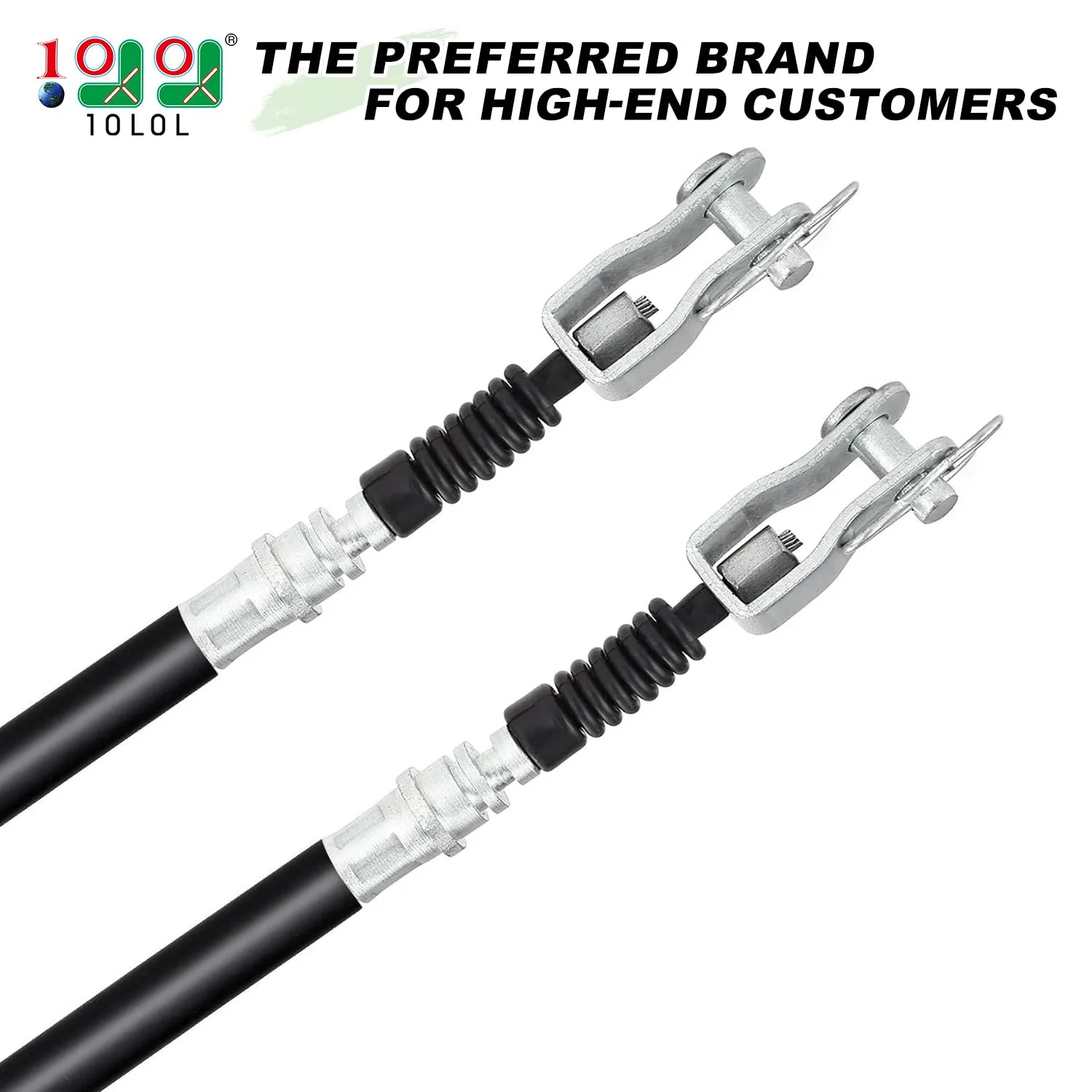 10L0L Brake Cable Set for Club Car DS 1981-1999 image 2