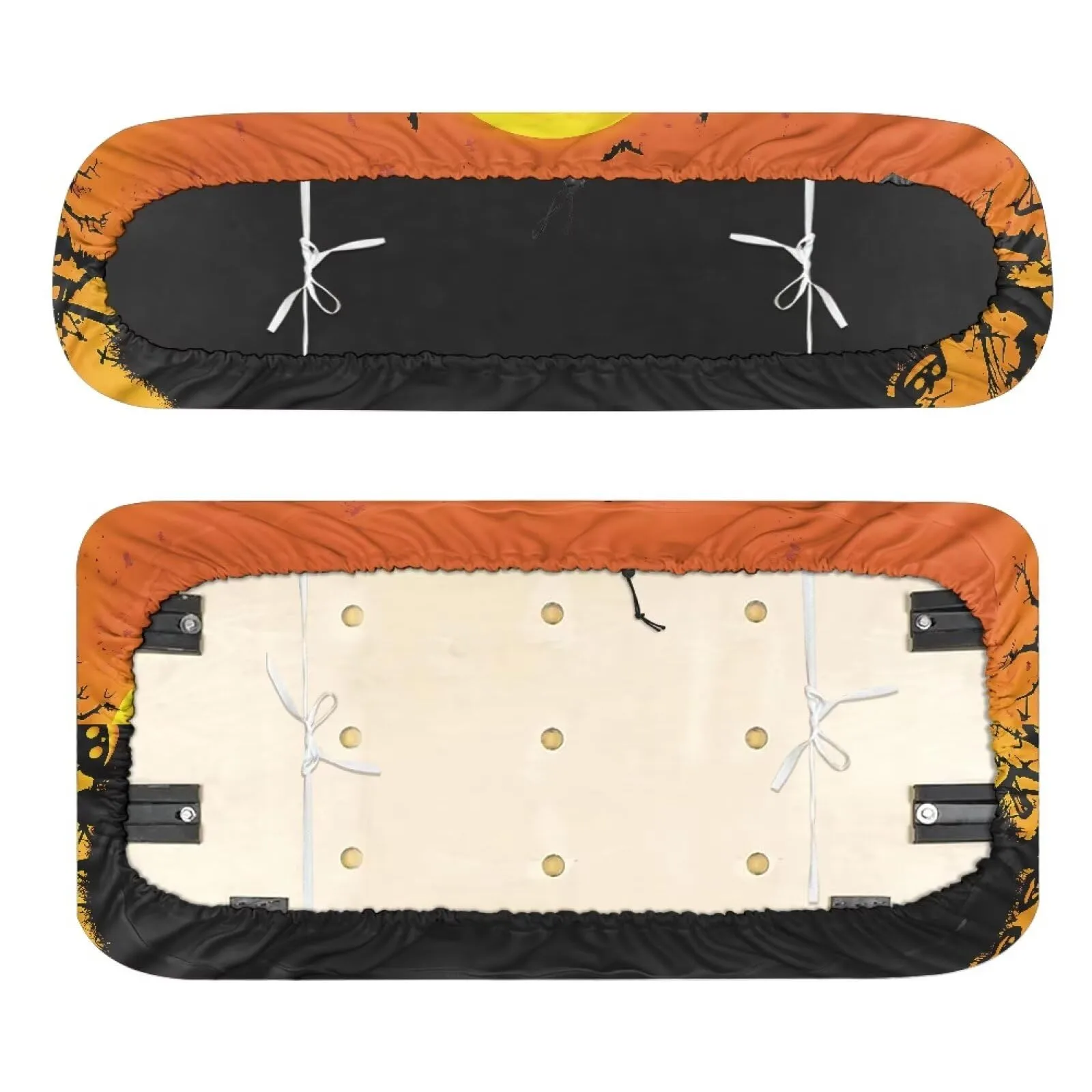 Quidrwyo Halloween Moon Golf Cart Seat Covers image 2