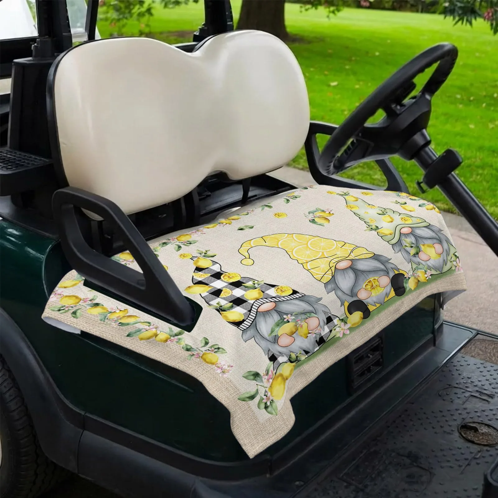 Trosturdspn Golf Cart Seat Towel Cover, 51 x 31 in