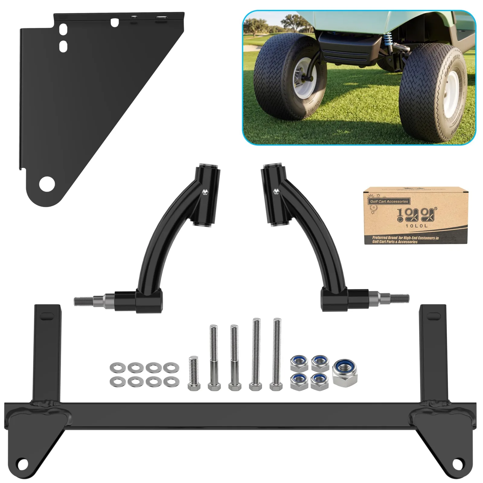 10L0L 6-Inch Lift Kit for Yamaha G29, Drive & Drive2