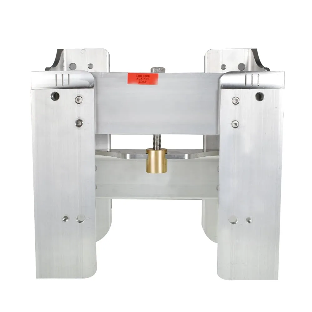 Generic 6" Polished Aluminum Outboard Motor Plate Mod-G33S-1234